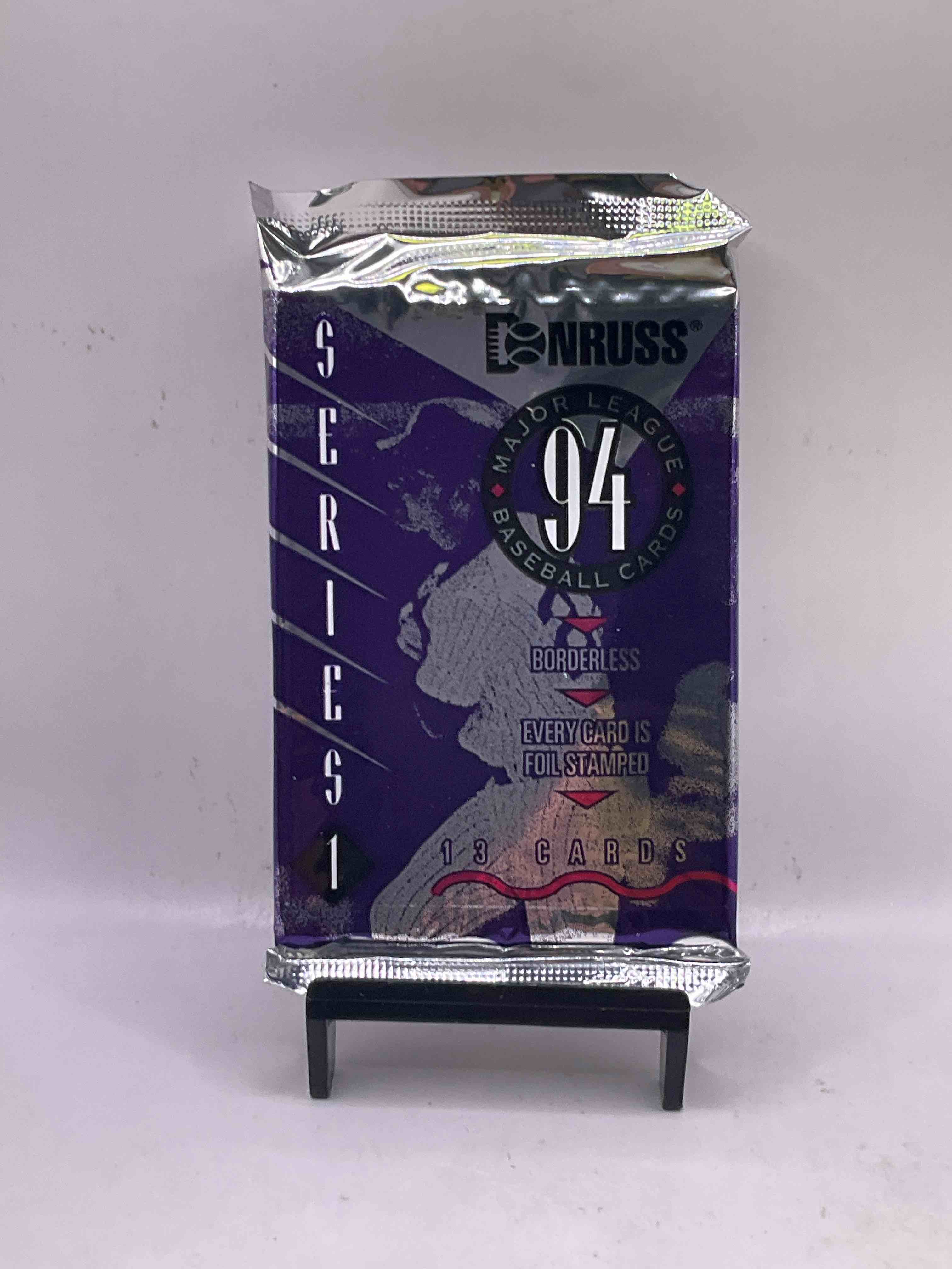 All New! 1994 Donruss Baseball Series 1 Packs! These Rare Packs Have The Possibility For Some Insane Cards! Search For Ken Griffey Jr, Nolan Ryan, Bo Jackson, Don Mattingly & MORE! Crazy Packs! 