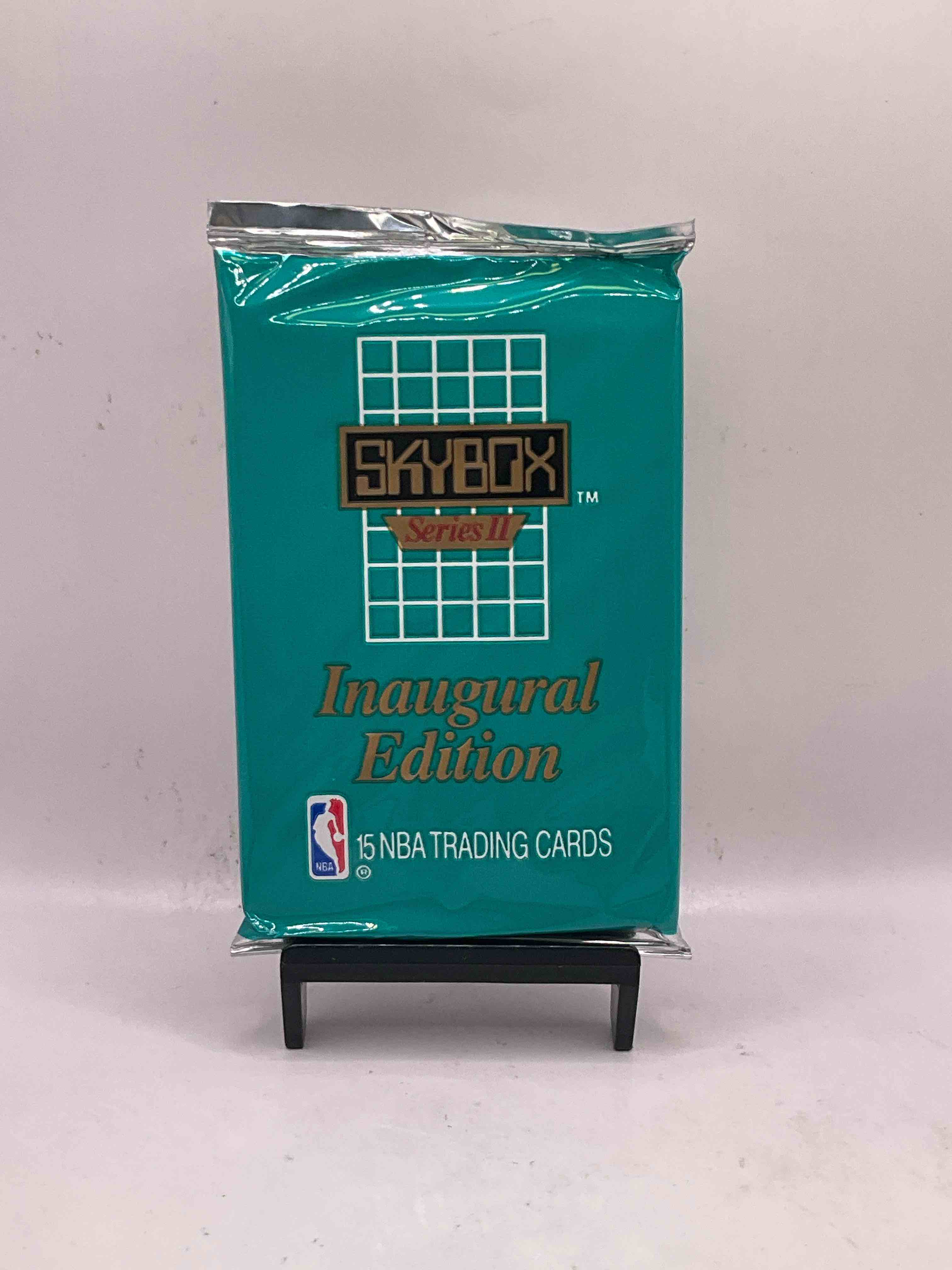 Michael Jordan, Magic Johnson & More! Search For So Many NBA Legends & Stars!  1990-91 Skybox Series II Unopened Packs! Direct From Original Box! These Packs Are Sought After For Their Eye-Catching Teal Look & Awesome Cards! Search For Valuable Michael Jordan, Larry Bird & Magic Johnson Cards! Along With Other Stars! 