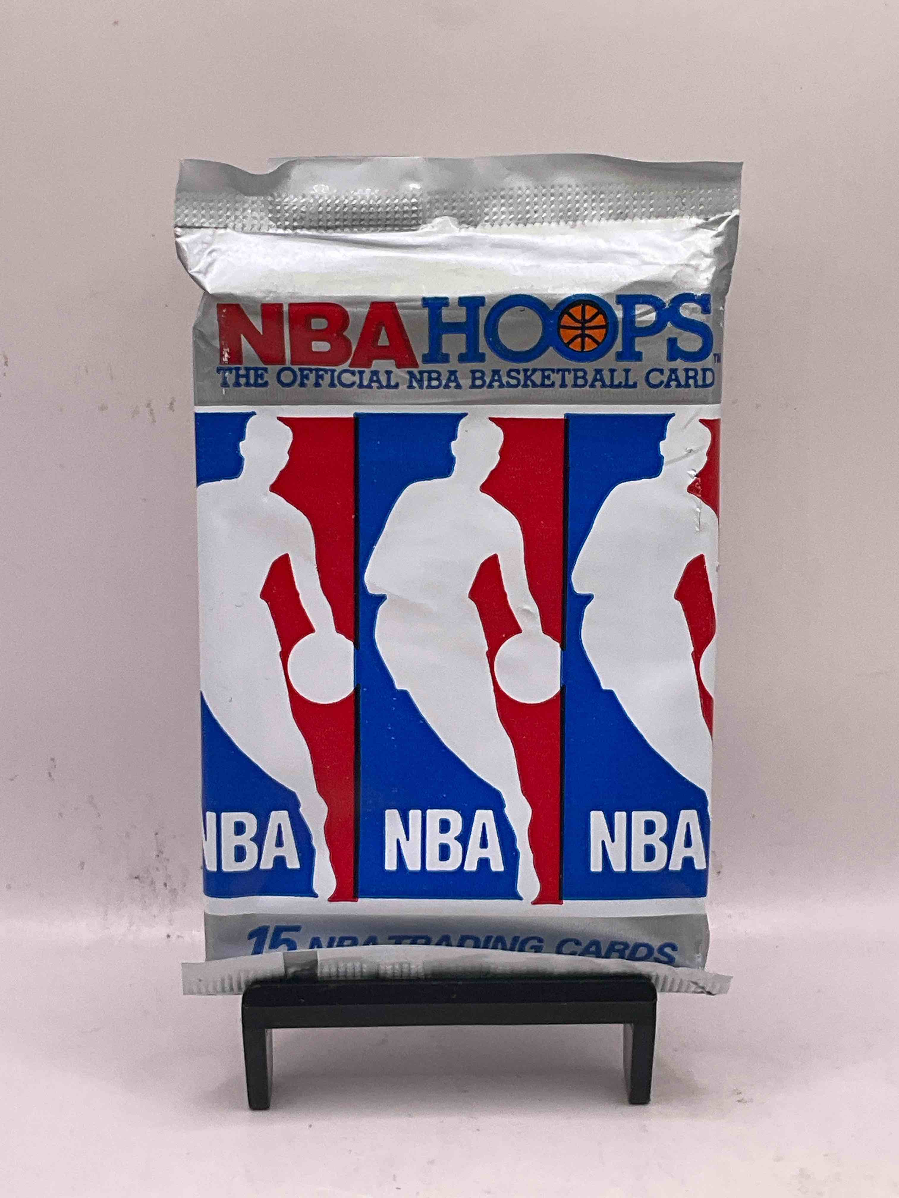 Michael Jordan!? 1990/91 NBA Hoops Unopened Sealed Trading Collectible Sports Card Pack, Direct From Original Sealed Retail Case!  Search For Early Michael Jordan #65 (PSA 10 Value $550), Jordan All Star Card, & Too Many Other Nice Cards To List!