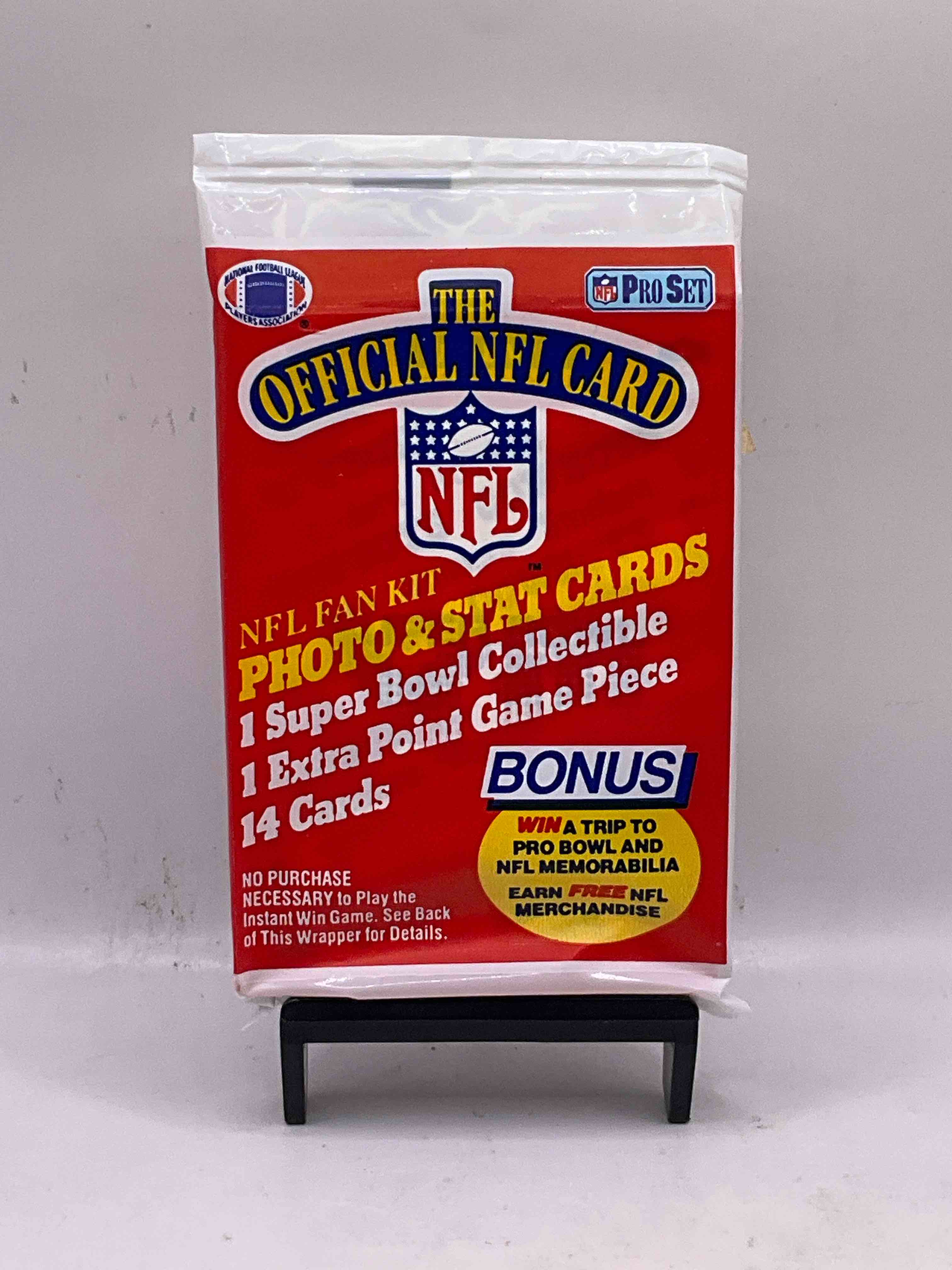 Loaded!  1989 Pro Set Football Sealed Card Pack, Direct From Original Retail Case!  Highly Sought After By Collectors As This Year Is Loaded With High Profile Rookies!  Search For Rookie Cards From Barry Sanders, Deion Sanders, Troy Aikman, Michael Irvin & Much More!  Getting Hard To Find!