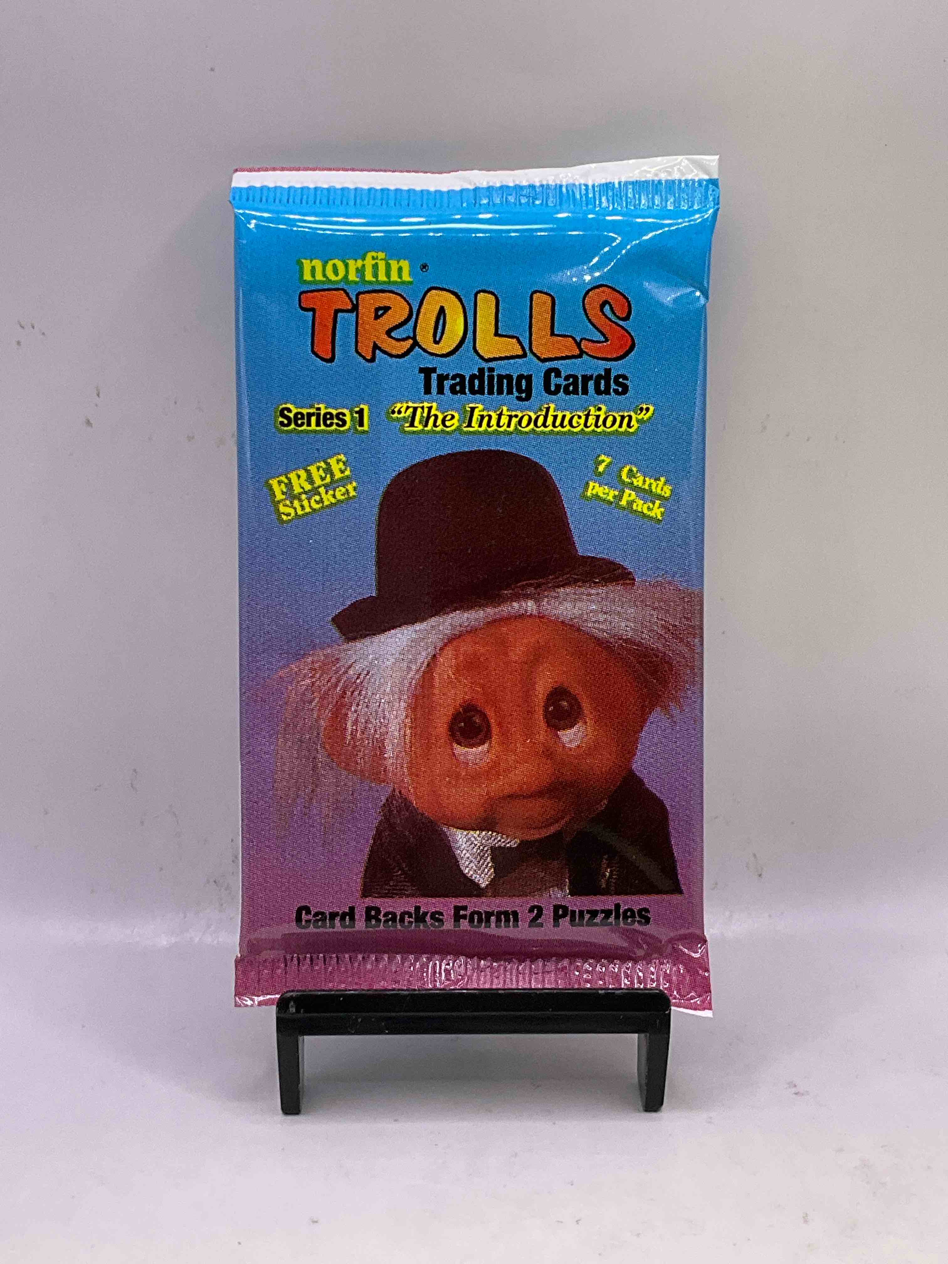 1992 Troll Trading Cards, Rare! Up For Auction Are Sealed Wax Packs, Direct From Original Retail Case, Of 1992 Norfin TROLLS Trading Cards, Series One! Each Pack Comes With Seven Cards & A Sticker. Something Rare You May Never See Again!