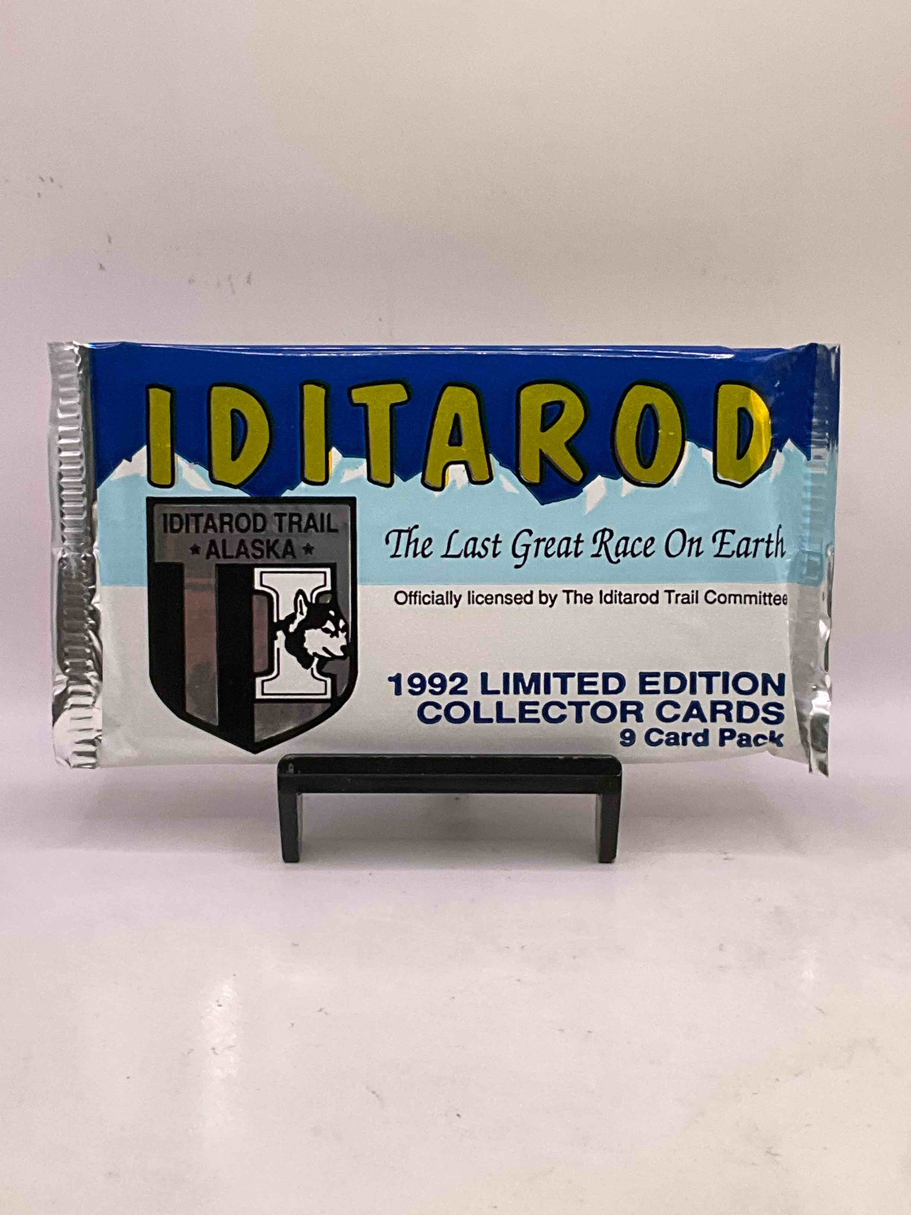 1992 Dog Sled Racing Iditarod “The Last Great Race On Earth” Cards! Limited Edition Collector Cards, 9 Cards Per Pack! Super Rare & Interesting Cards & Card Packs! 