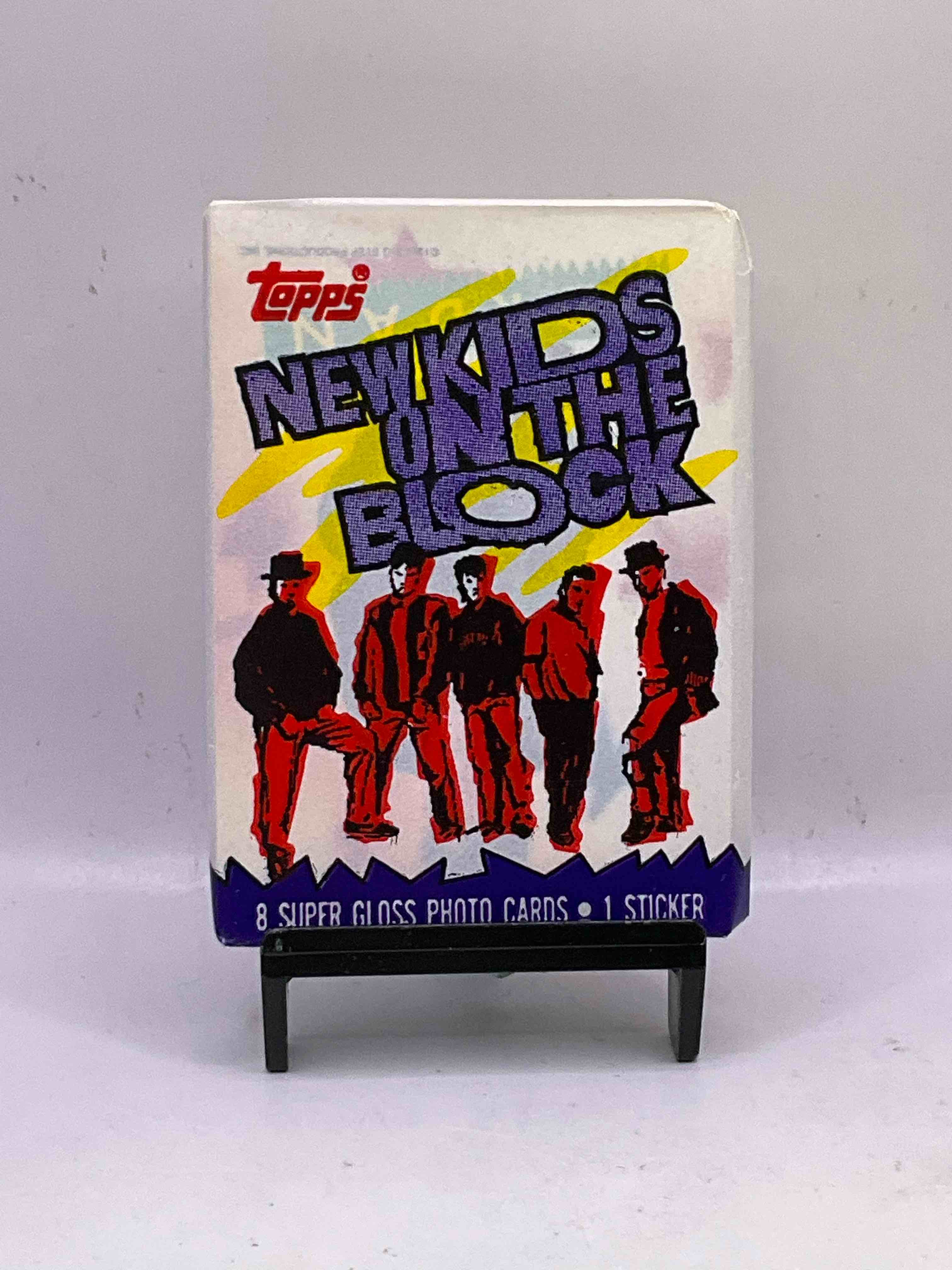 1989 New Kids On The Block! Ultra Rare 1989 New Kids Collector Card Sealed Wax Packs, Direct From Original Retail Case! Re-live the Late 80's With These Original Boy Band Cards! Serious Collector Items That have "The Right Stuff!"