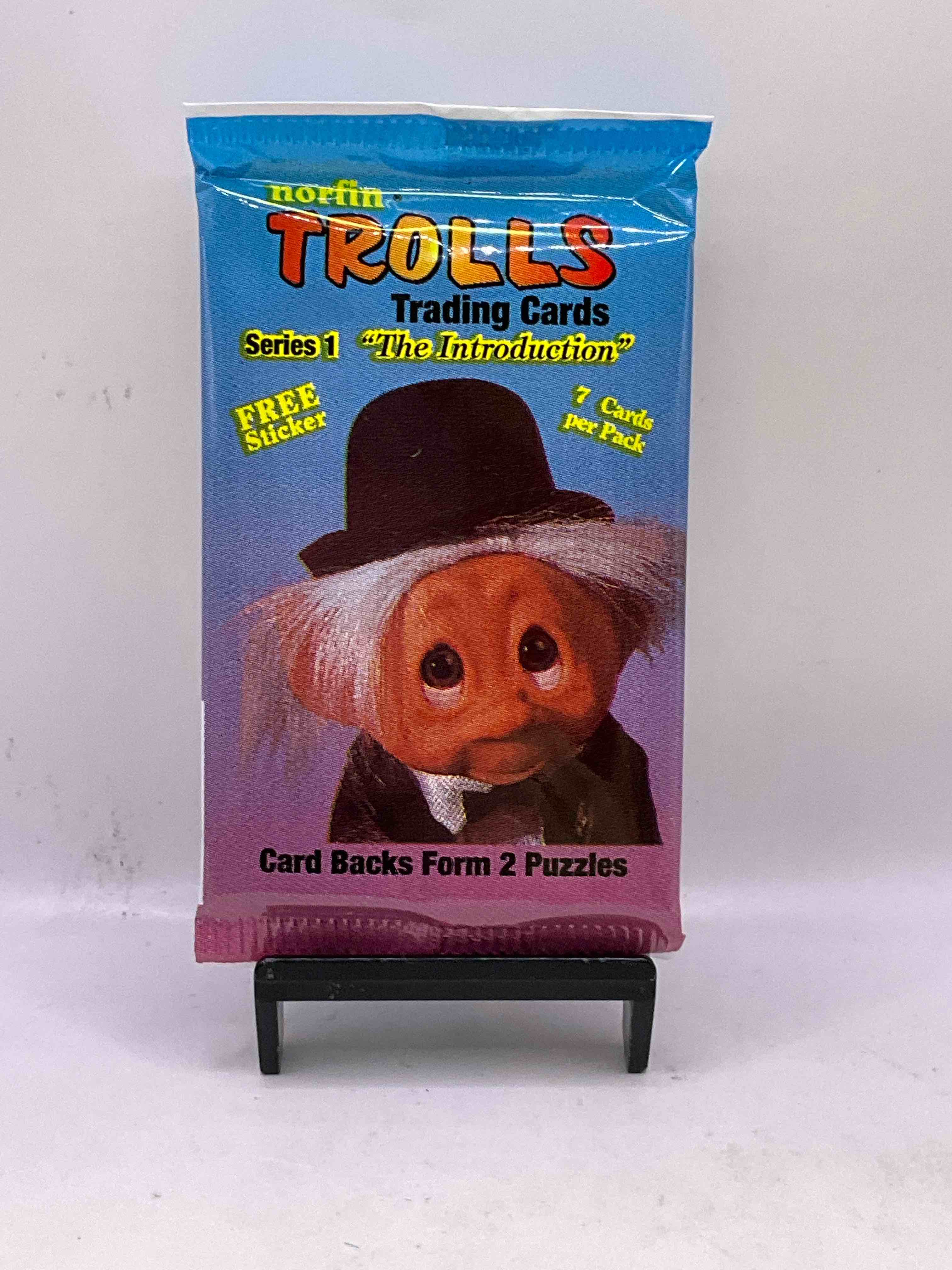 1992 Troll Trading Cards, Rare! Up For Auction Are Sealed Wax Packs, Direct From Original Retail Case, Of 1992 Norfin TROLLS Trading Cards, Series One! Each Pack Comes With Seven Cards & A Sticker. Something Rare You May Never See Again!