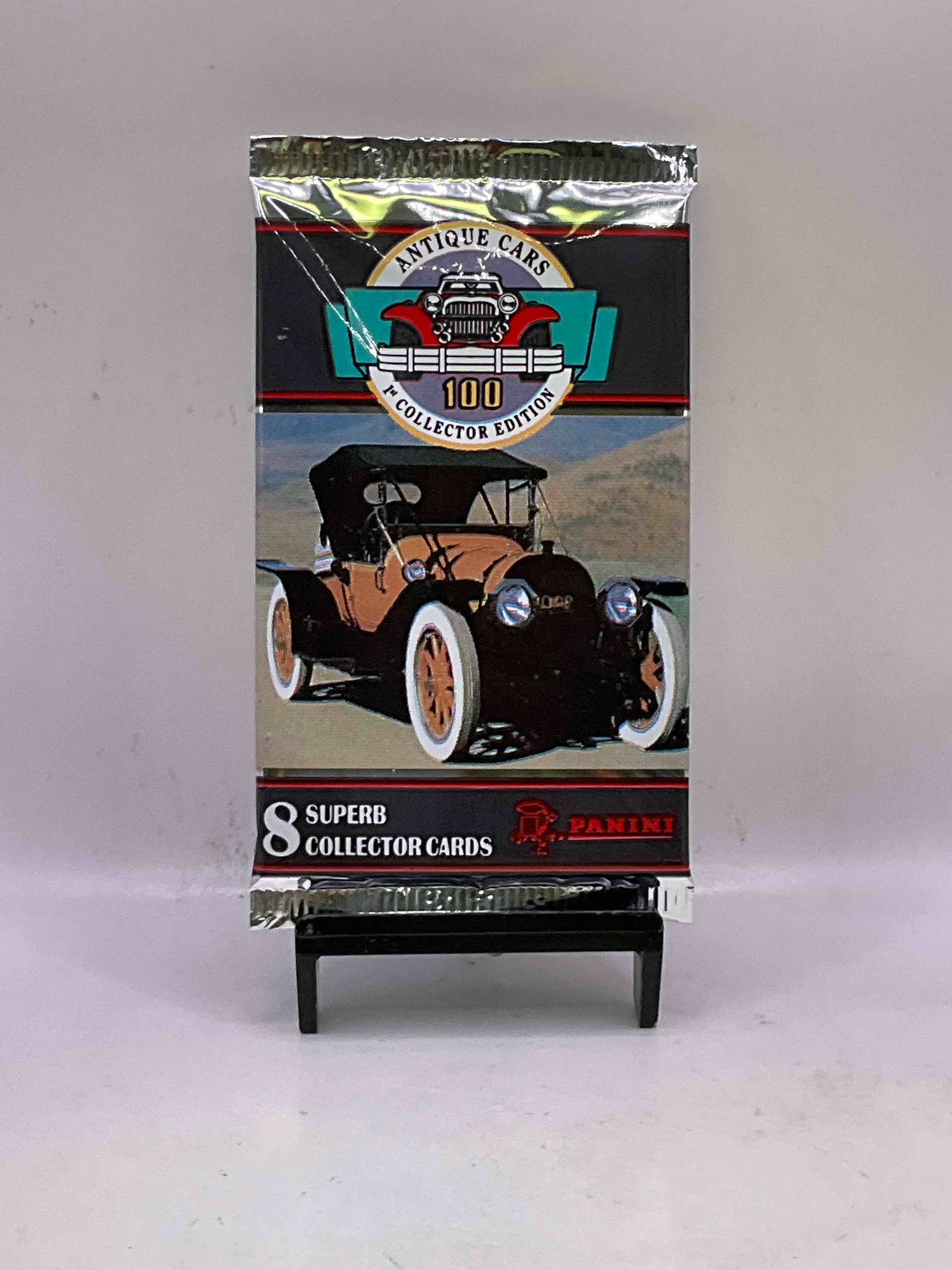 Car Lovers! 1992 1st Antique Card Trading Card Sealed Packs, Direct From Original Retail Case! Here's A Cool Collectible For The Car Lover You Hardly Ever See! Features Collector Cards Of Cars From 1886 To 1950! Eight Cards Per Pack.