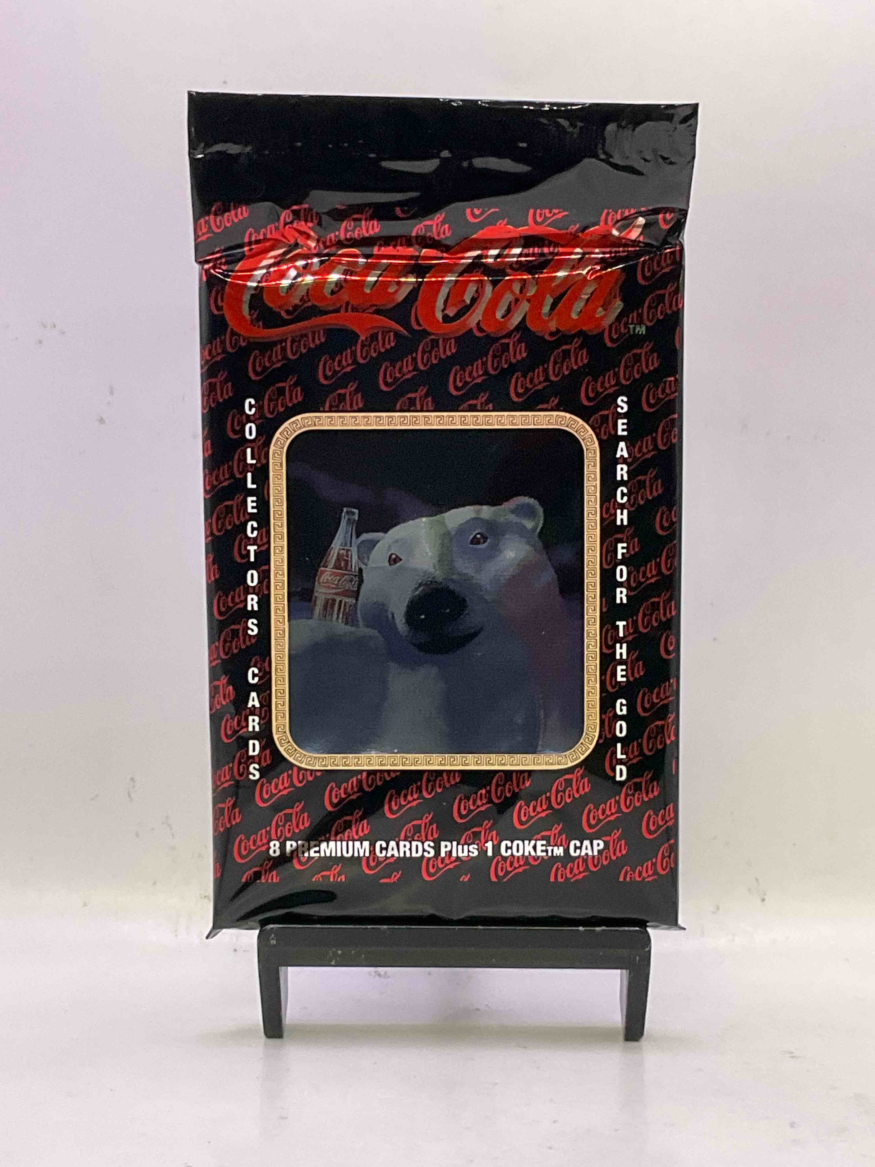 Coca Cola Collectors Rejoice! 1994 SERIES ONE Coke Collector Card Sealed Wax Packs, Direct From Original Retail Case! These Cards Are Super Rare & A Must For Coke Collectors! Search For Randomly Inserted Gold Cards, These Packs Are Nearly Impossible To Find!