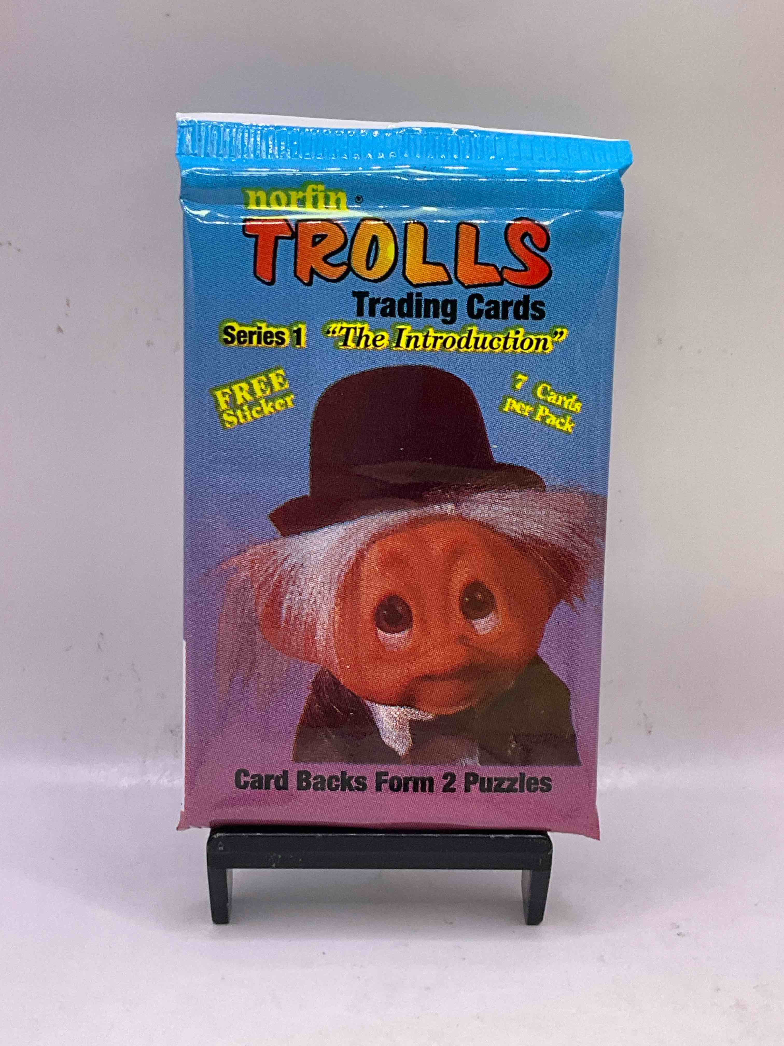 1992 Troll Trading Cards, Rare! Up For Auction Are Sealed Wax Packs, Direct From Original Retail Case, Of 1992 Norfin TROLLS Trading Cards, Series One! Each Pack Comes With Seven Cards & A Sticker. Something Rare You May Never See Again!