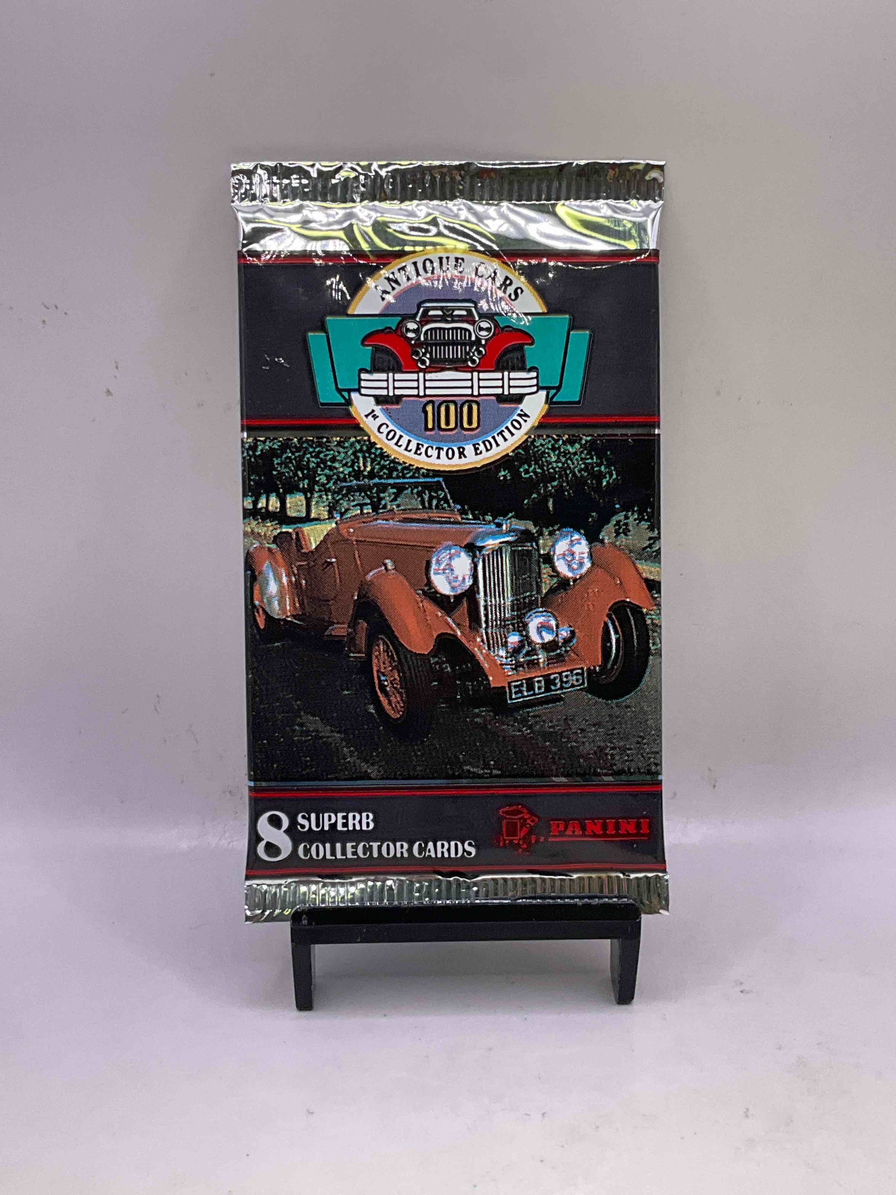 Car Lovers! 1992 1st Antique Card Trading Card Sealed Packs, Direct From Original Retail Case! Here's A Cool Collectible For The Car Lover You Hardly Ever See! Features Collector Cards Of Cars From 1886 To 1950! Eight Cards Per Pack.