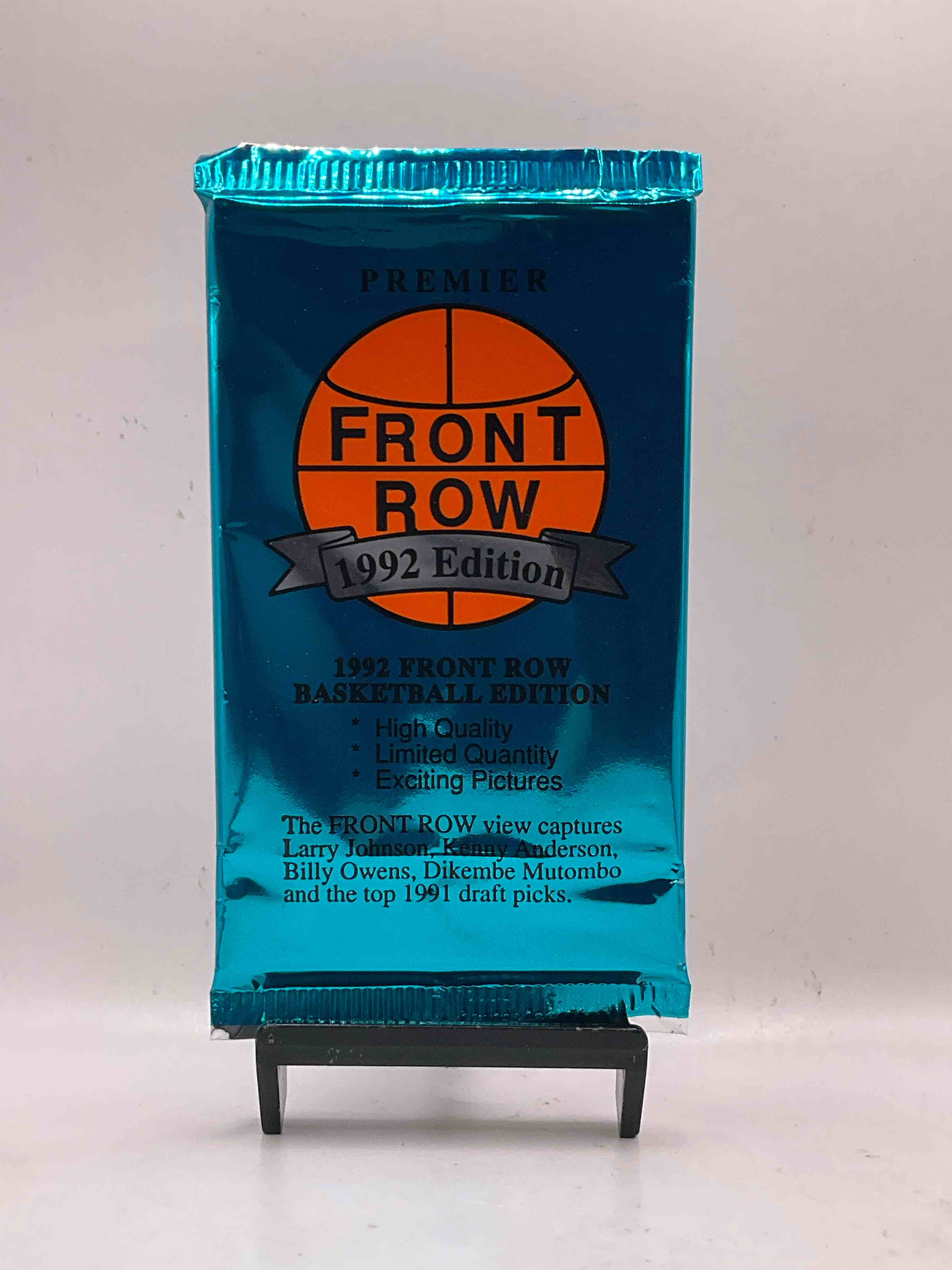 1992 Retro Rarity! Here's Something You've Probably NEVER Seen! 1992 Front Row College Basketball / NBA Unopened Sealed Packs! Premiere / Glossy Edition, Direct From Sealed Original Retail Case! Front Row Was The "Original" College Jersey Card Packs Back In The Day & Has Long Been Defunct. These Cards Are Becoming Serious Collector Items Due To Their Scarcity. These Things Are Serious Throwback!Own Some Great Sports Card History & Something You'll Rarely See Again!