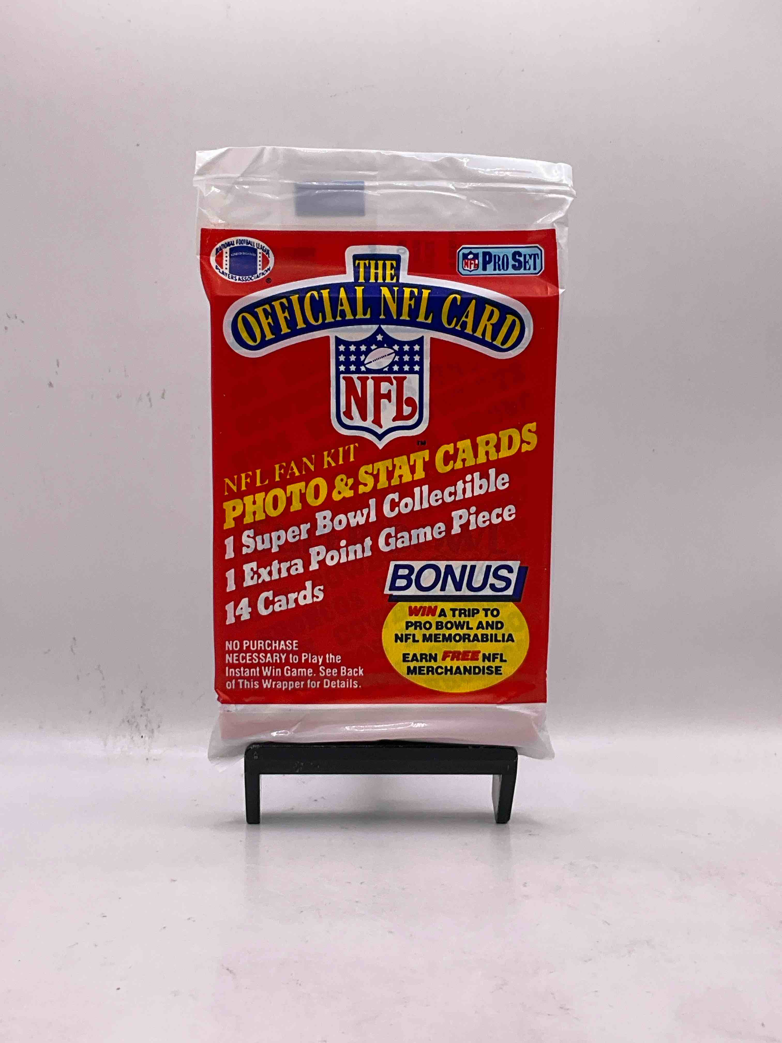 Loaded!  1989 Pro Set Football Sealed Card Pack, Direct From Original Retail Case!  Highly Sought After By Collectors As This Year Is Loaded With High Profile Rookies!  Search For Rookie Cards From Barry Sanders, Deion Sanders, Troy Aikman, Michael Irvin & Much More!  Getting Hard To Find!