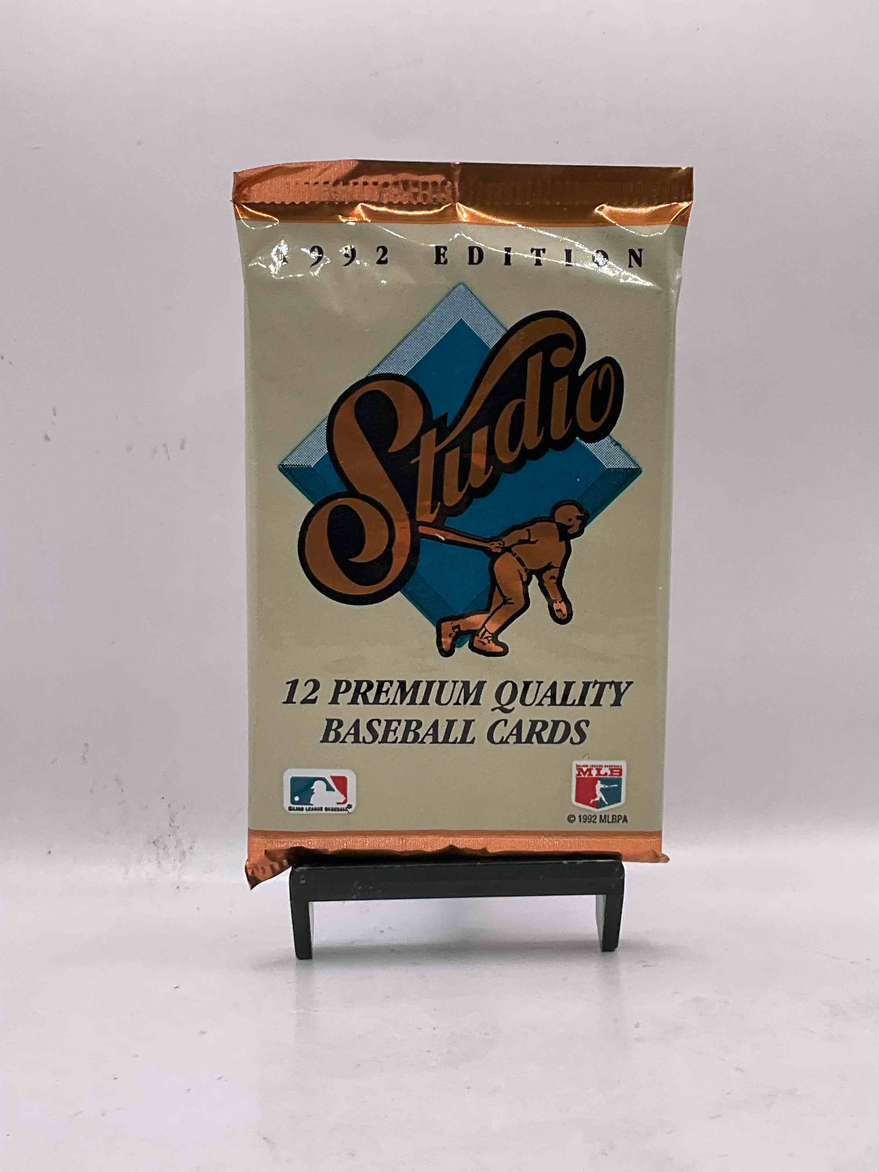 1992 Leaf Studio Packs! No Way! Top Of The Line Leaf Baseball Packs, In Beautiful Box! Possible Jeff Kent Rookie, Ken Griffey Jr, Kirby Puckett & More Inside! Crazy!