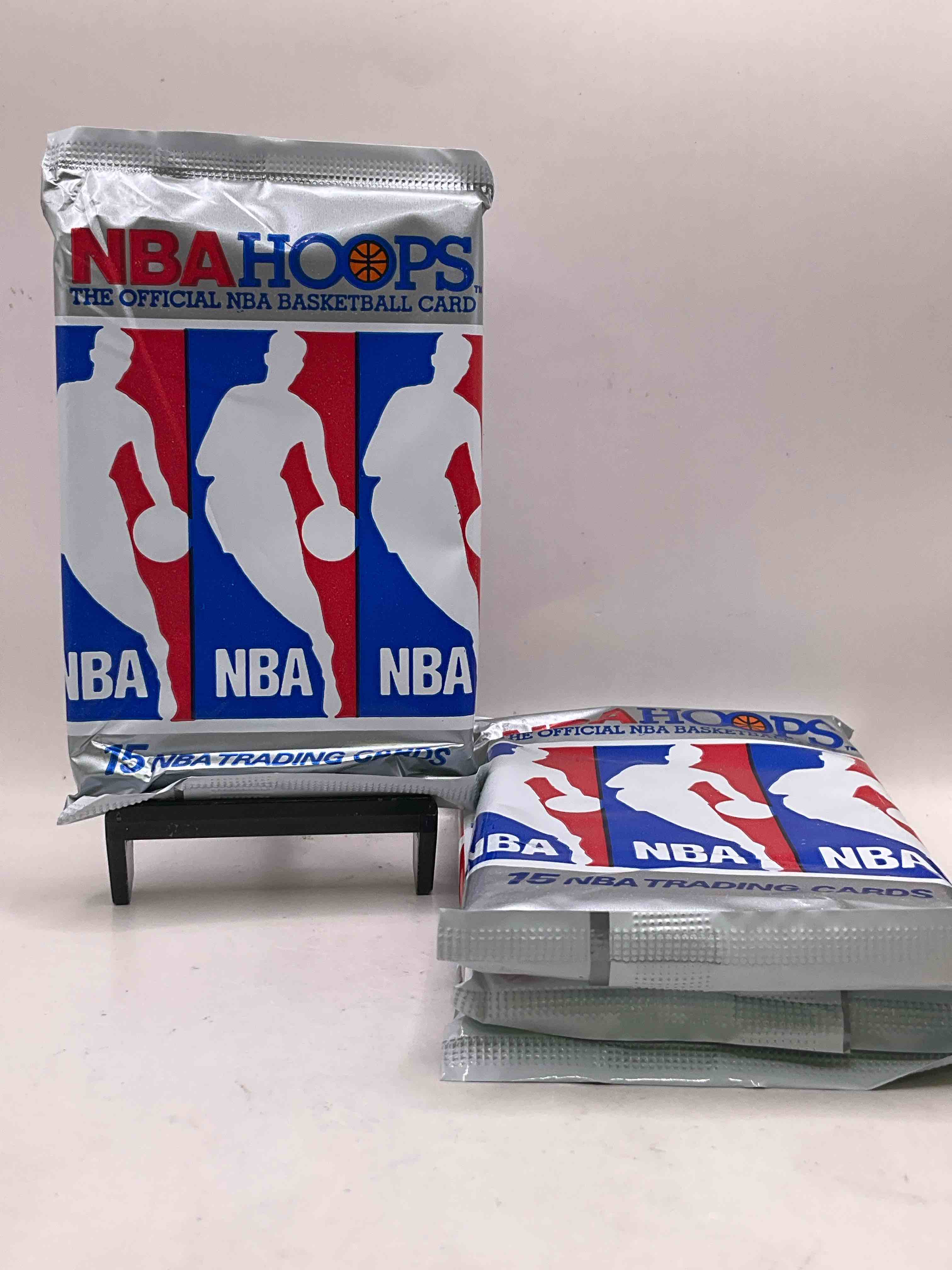 Michael Jordan!? 1990/91 NBA Hoops Unopened Sealed Trading Collectible Sports Card Pack, Direct From Original Sealed Retail Case!  Search For Early Michael Jordan #65 (PSA 10 Value $550), Jordan All Star Card, & Too Many Other Nice Cards To List!