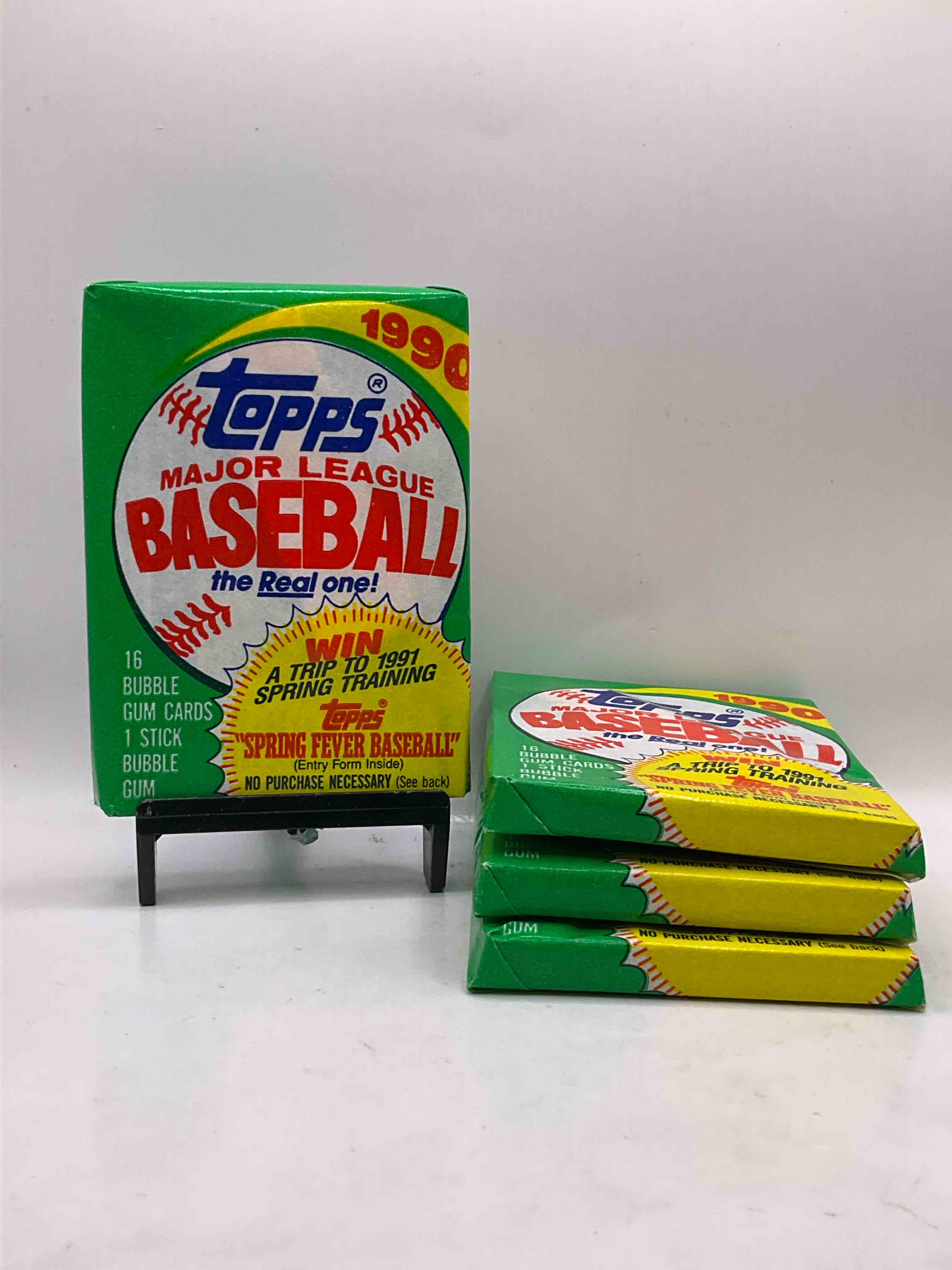 Possible Ken Griffey Jr Rookie Card! 1990 Topps Baseball Unopened Sports Card Wax Pack, Direct From Original Retail Case! Search For Card Collectibles Like “The Big Hurt" Frank Thomas Valuable Rookie & Error Cards (Error Cards Valued At $1,000 And Up!), & Early Ken Griffey Jr. All Star Rookie Card #336 (PSA 10 Value $350+) & So Much More!