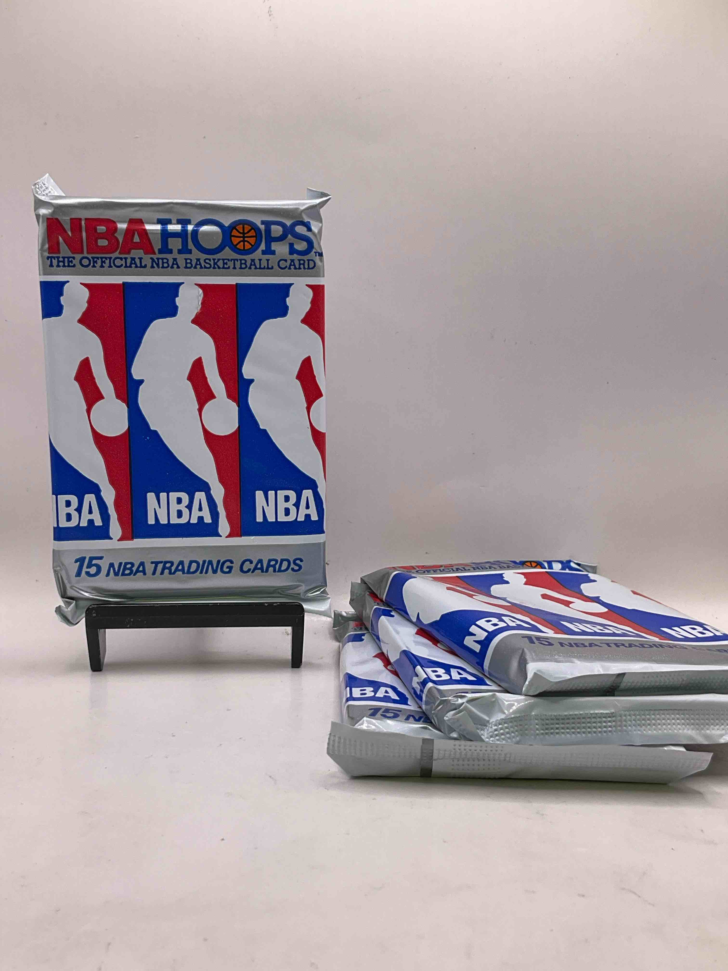 Michael Jordan!? 1990/91 NBA Hoops Unopened Sealed Trading Collectible Sports Card Pack, Direct From Original Sealed Retail Case!  Search For Early Michael Jordan #65 (PSA 10 Value $550), Jordan All Star Card, & Too Many Other Nice Cards To List!