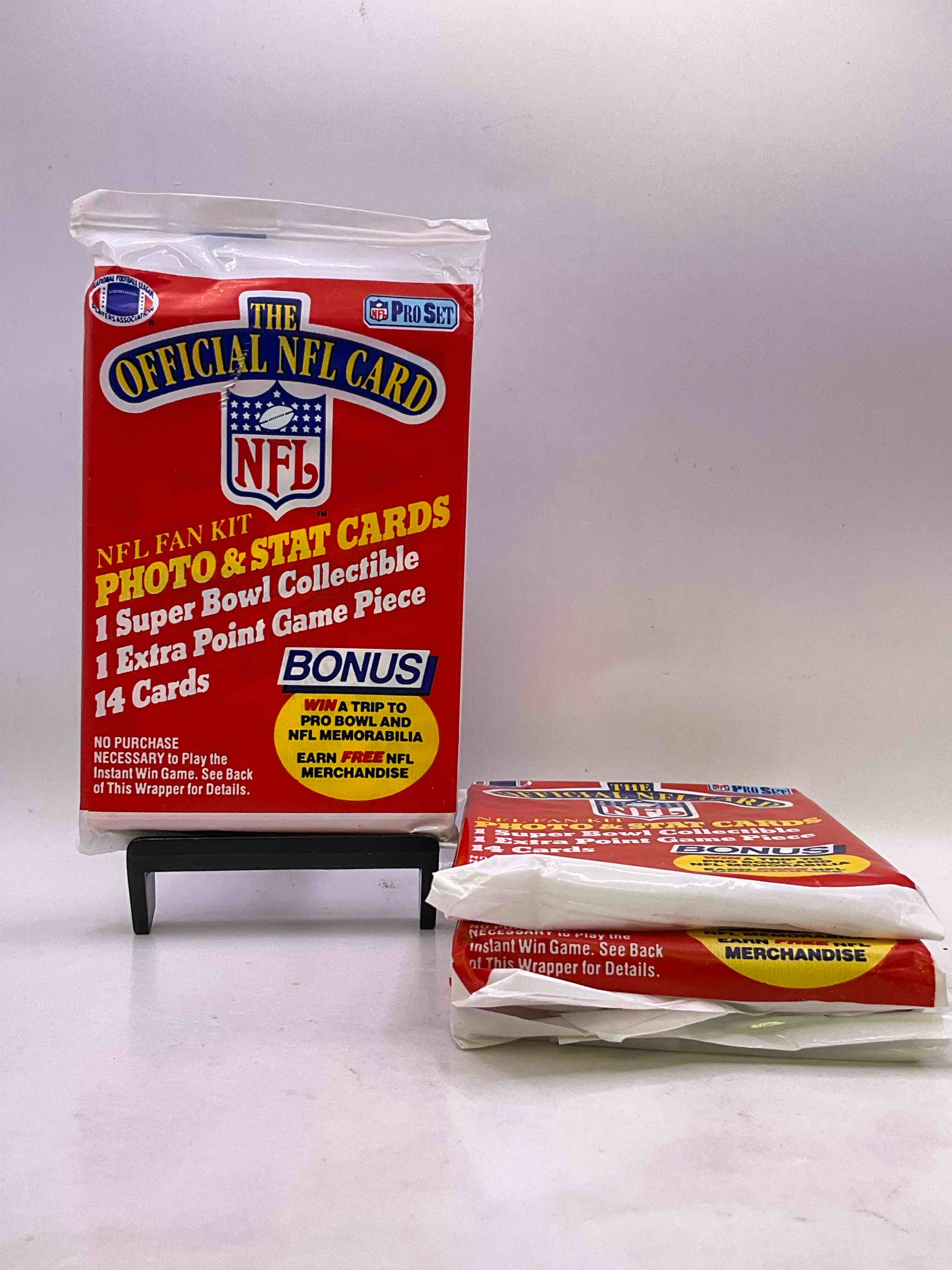 Loaded!  1989 Pro Set Football Sealed Card Pack, Direct From Original Retail Case!  Highly Sought After By Collectors As This Year Is Loaded With High Profile Rookies!  Search For Rookie Cards From Barry Sanders, Deion Sanders, Troy Aikman, Michael Irvin & Much More!  Getting Hard To Find!