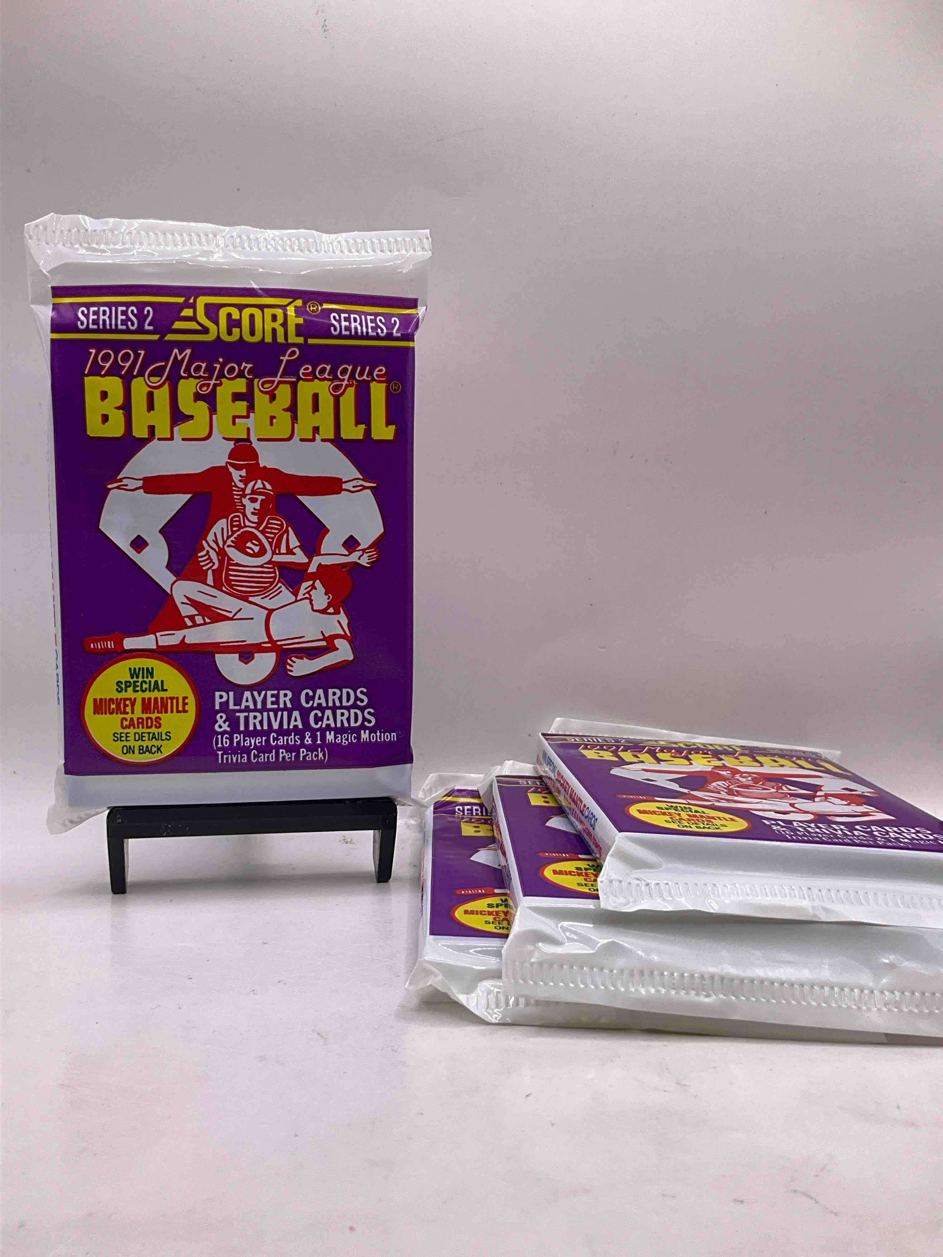 Signed Mickey Mantle!? 1991 Score Baseball Unopened Packs! 2,493 Signed Mickey Mantle Cards From This Year Out There, Fetching Big Money If Pulled! Insanely Cool & Valuable Packs With Stars & Rookies! 