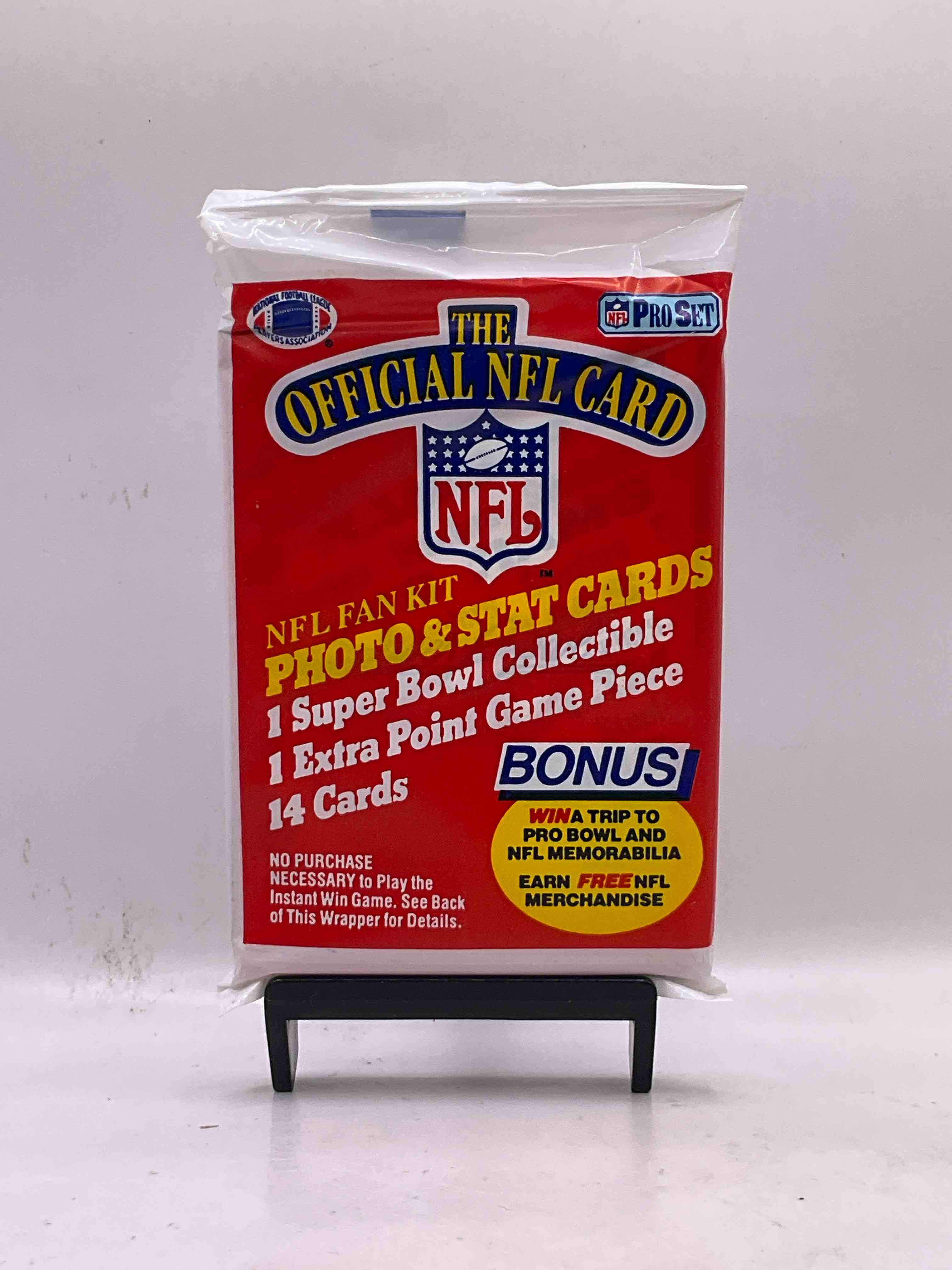Loaded!  1989 Pro Set Football Sealed Card Pack, Direct From Original Retail Case!  Highly Sought After By Collectors As This Year Is Loaded With High Profile Rookies!  Search For Rookie Cards From Barry Sanders, Deion Sanders, Troy Aikman, Michael Irvin & Much More!  Getting Hard To Find!