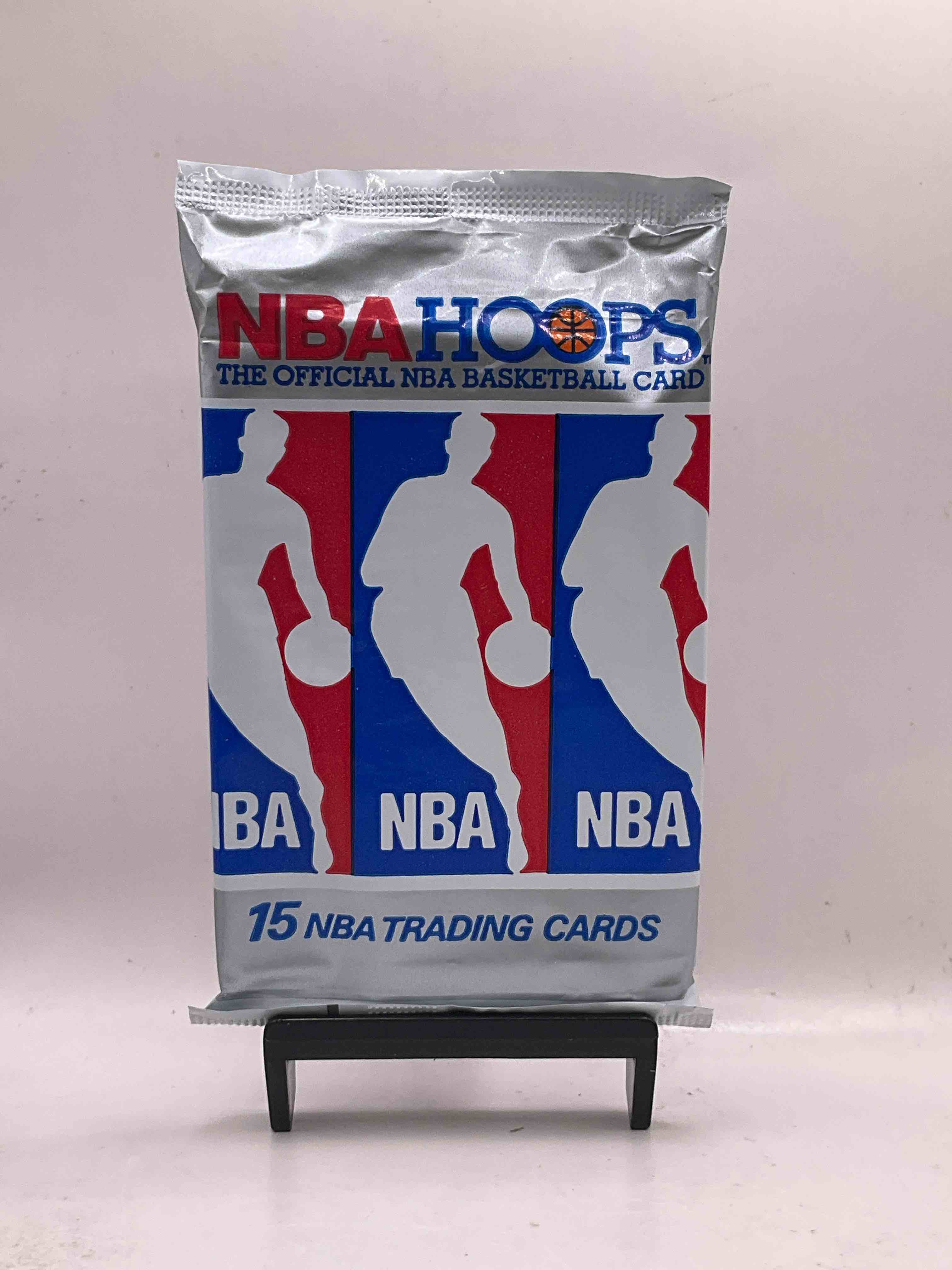 Michael Jordan!? 1990/91 NBA Hoops Unopened Sealed Trading Collectible Sports Card Pack, Direct From Original Sealed Retail Case!  Search For Early Michael Jordan #65 (PSA 10 Value $550), Jordan All Star Card, & Too Many Other Nice Cards To List!