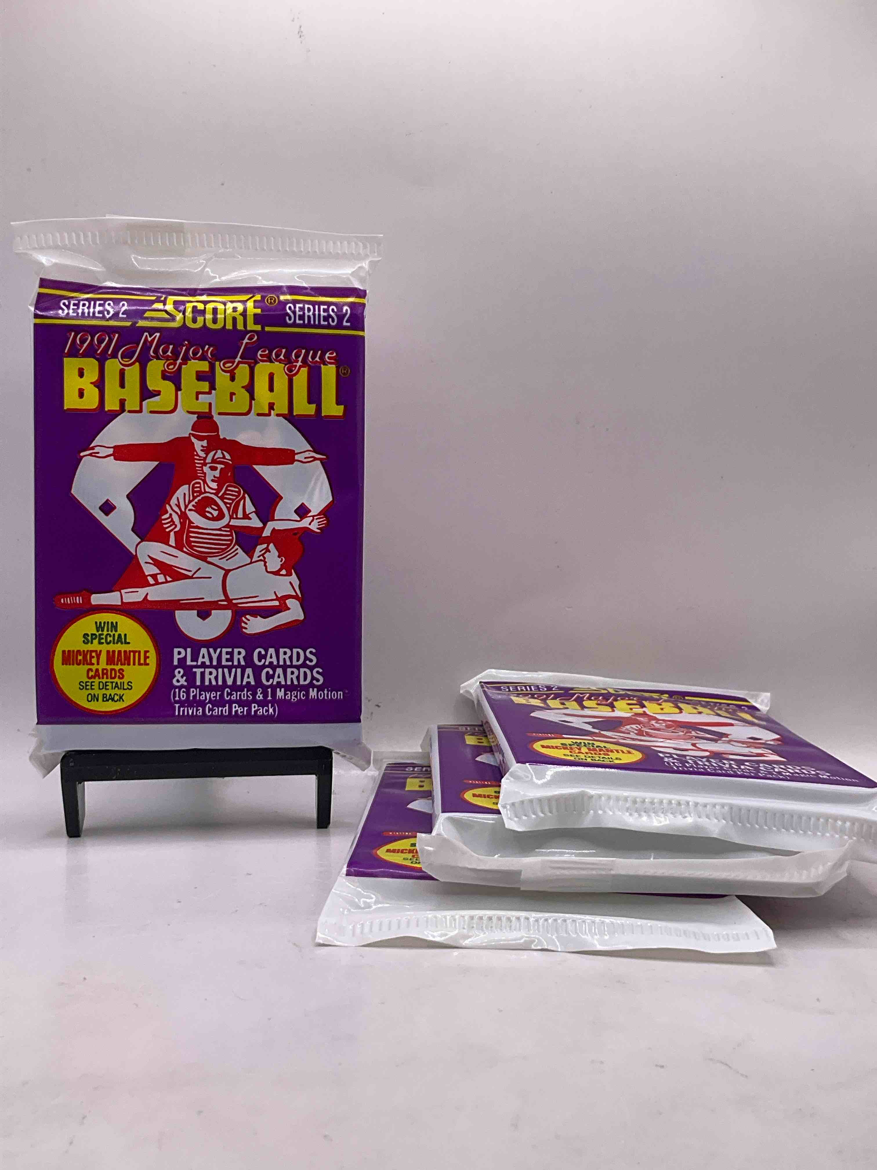 Signed Mickey Mantle!? 1991 Score Baseball Unopened Packs! 2,493 Signed Mickey Mantle Cards From This Year Out There, Fetching Big Money If Pulled! Insanely Cool & Valuable Packs With Stars & Rookies! 