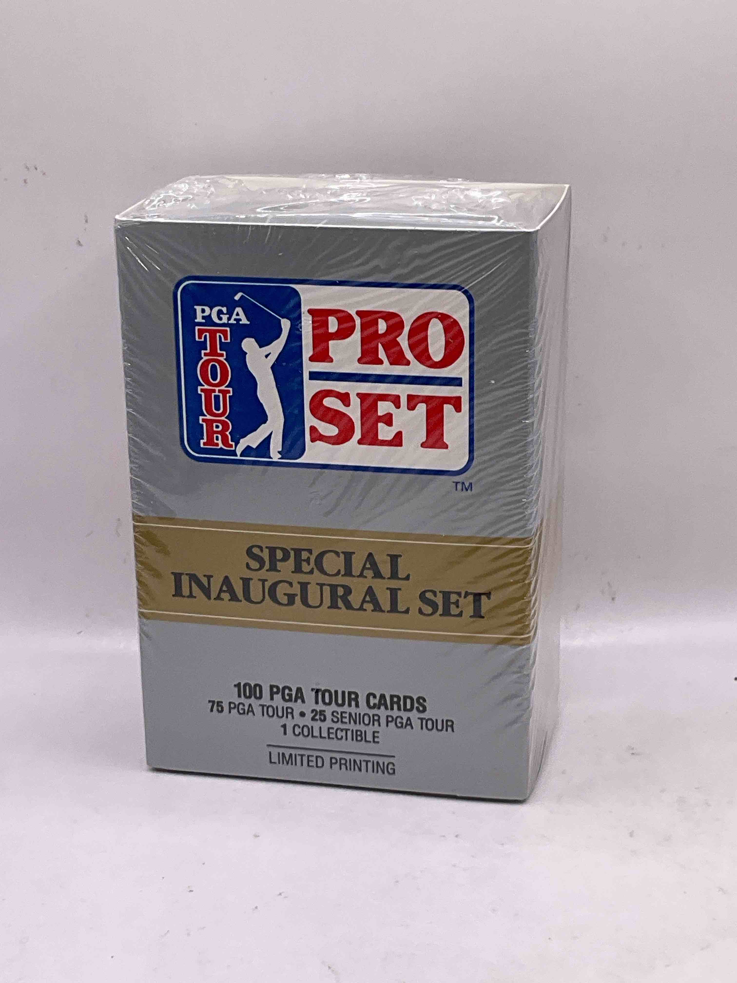 Special Inaugural Set 100 PGA Tour Cards! Pro Set Originally Wrapped Unopened Set! Perfect For Any Golf Fans! 