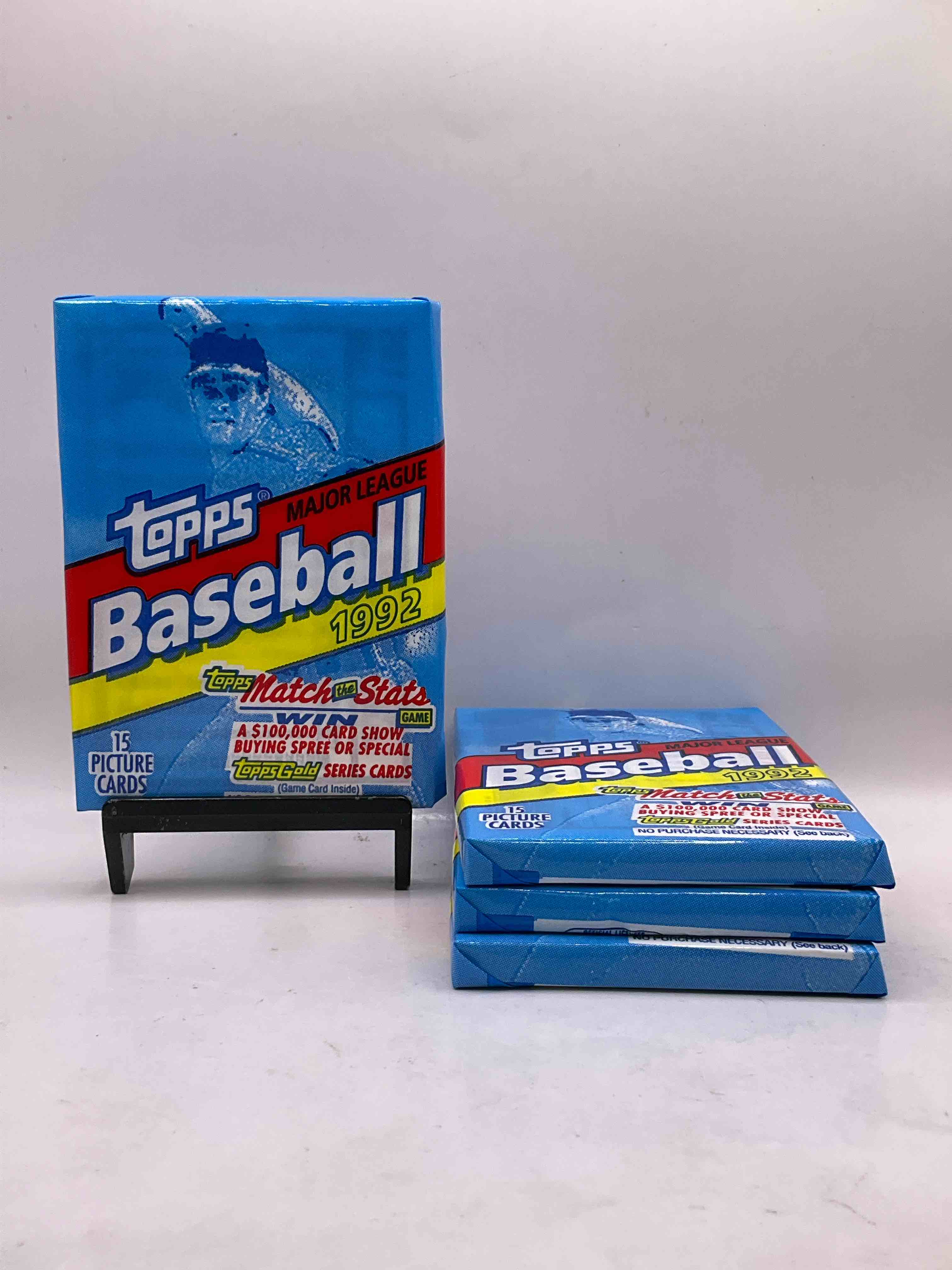 1992 Topps Baseball Gold! Rare 15 Cards Per Pack, With The Possibility For Some BIG Names Inside! Search For Nolan Ryan, Ken Griffey Jr, Don Mattingly & More! Crazy 1992 Topps Baseball Gold!
