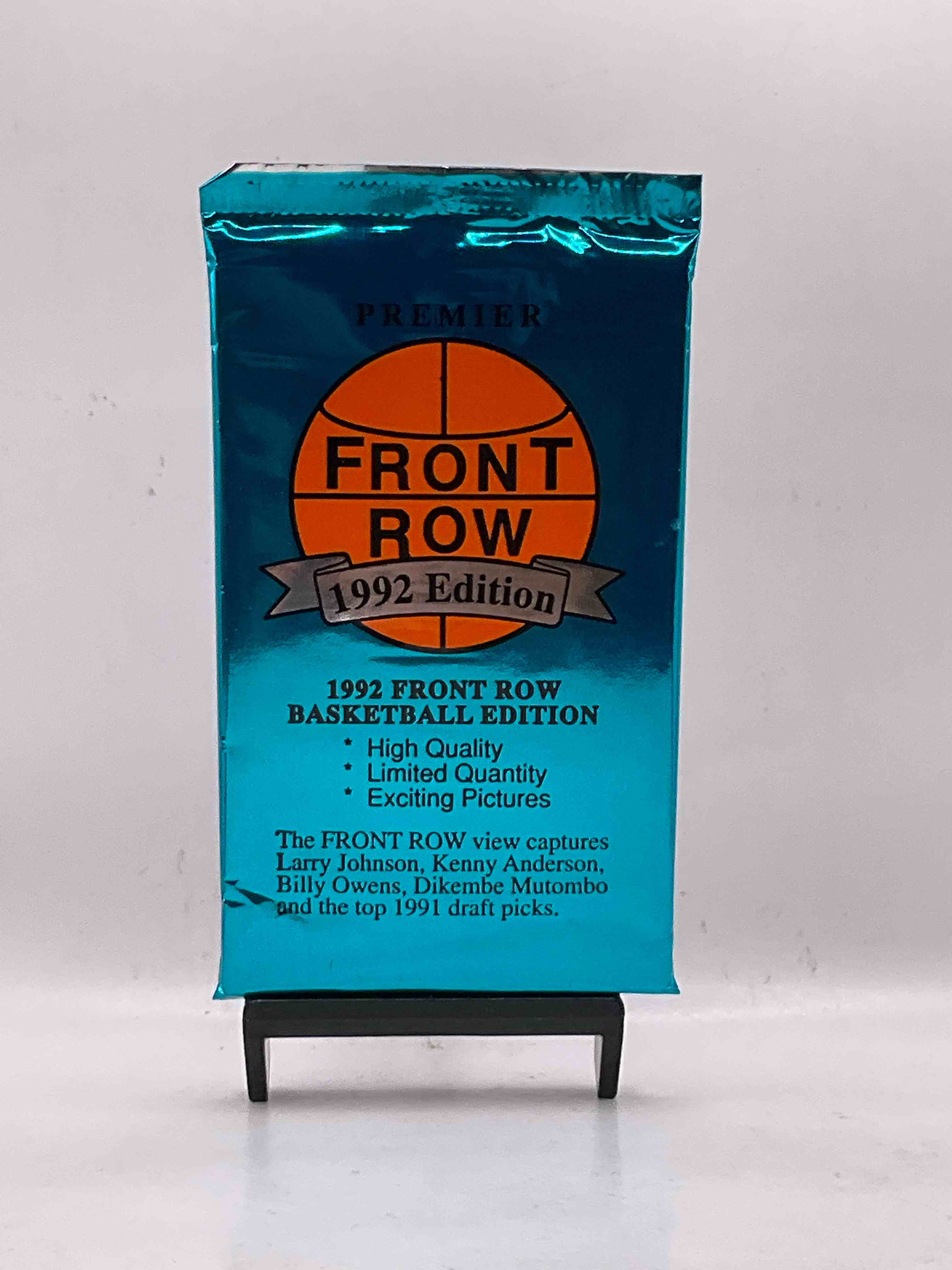 1992 Retro Rarity! Here's Something You've Probably NEVER Seen! 1992 Front Row College Basketball / NBA Unopened Sealed Packs! Premiere / Glossy Edition, Direct From Sealed Original Retail Case! Front Row Was The "Original" College Jersey Card Packs Back In The Day & Has Long Been Defunct. These Cards Are Becoming Serious Collector Items Due To Their Scarcity. These Things Are Serious Throwback!Own Some Great Sports Card History & Something You'll Rarely See Again!