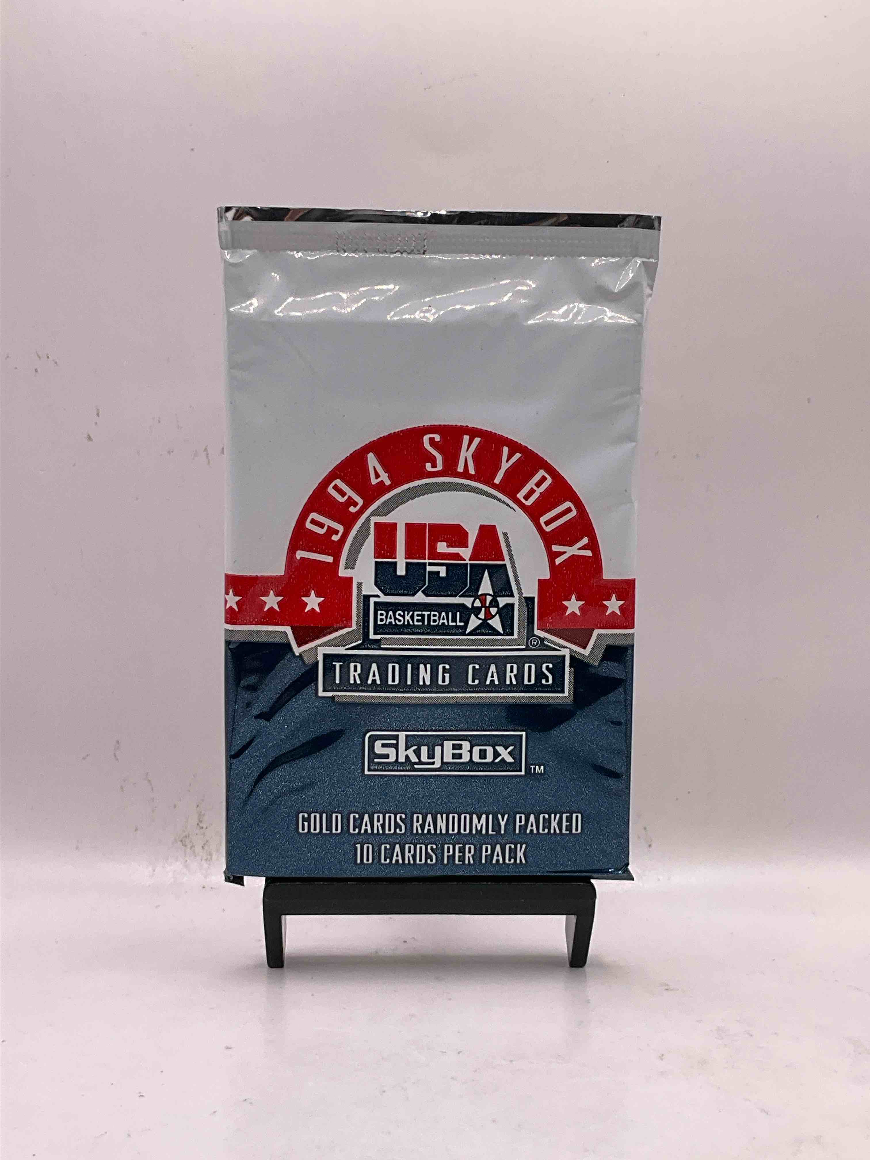 1994 USA Basketball Gold! Here's A Rare Chance To Get Sealed USA NBA Basketball Card Packs, Direct From Original Retail Case! 1994 NBA Skybox Sealed Card Packs, Dream Team Fans Here It Is! Shaq, Isiah Thomas, Reggie Miller & So Much More! Search For Randomly Inserted Valuable Gold Cards. Hard To Find Awesome Sports Card Memorabilia, Go USA!