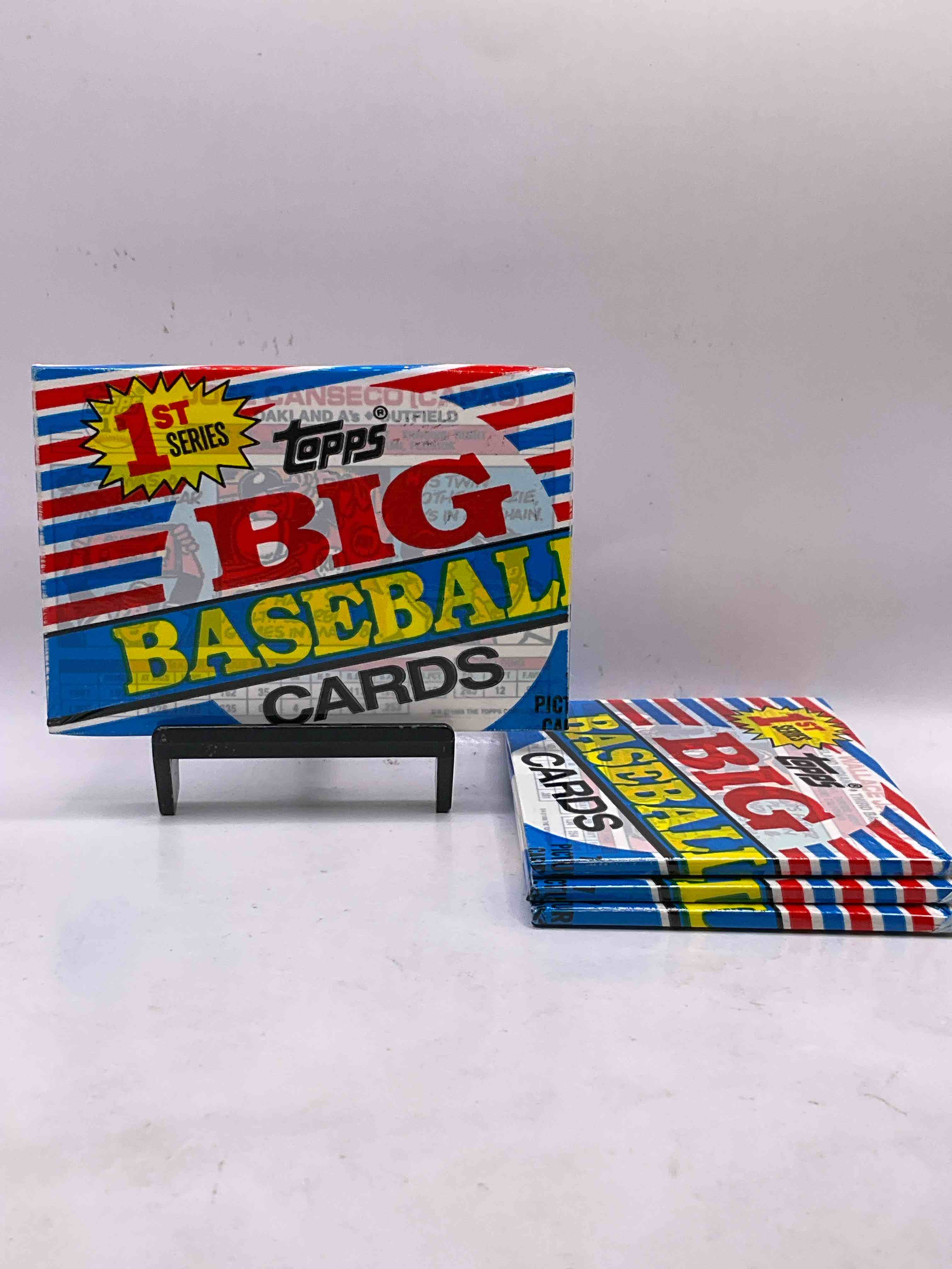 1988 Topps Big Baseball Sealed Card Packs Direct From Original Retail Case. Getting Harder & Harder To Find! Search For Bo Jackson, Roger Clemons & Tons Of 80's Stars In These Fun Cards You Rarely See!