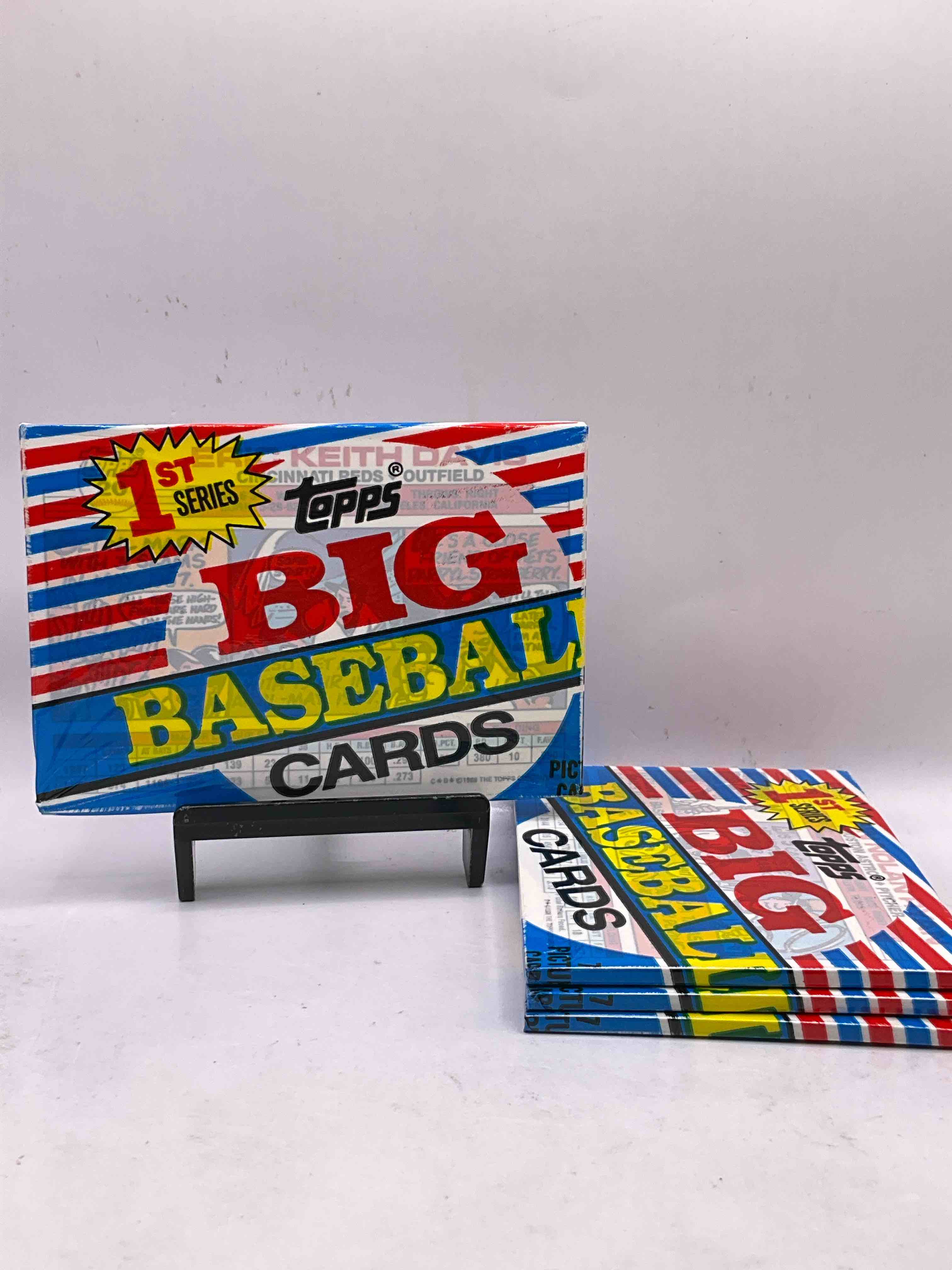 1988 Topps Big Baseball Sealed Card Packs Direct From Original Retail Case. Getting Harder & Harder To Find! Search For Bo Jackson, Roger Clemons & Tons Of 80's Stars In These Fun Cards You Rarely See!