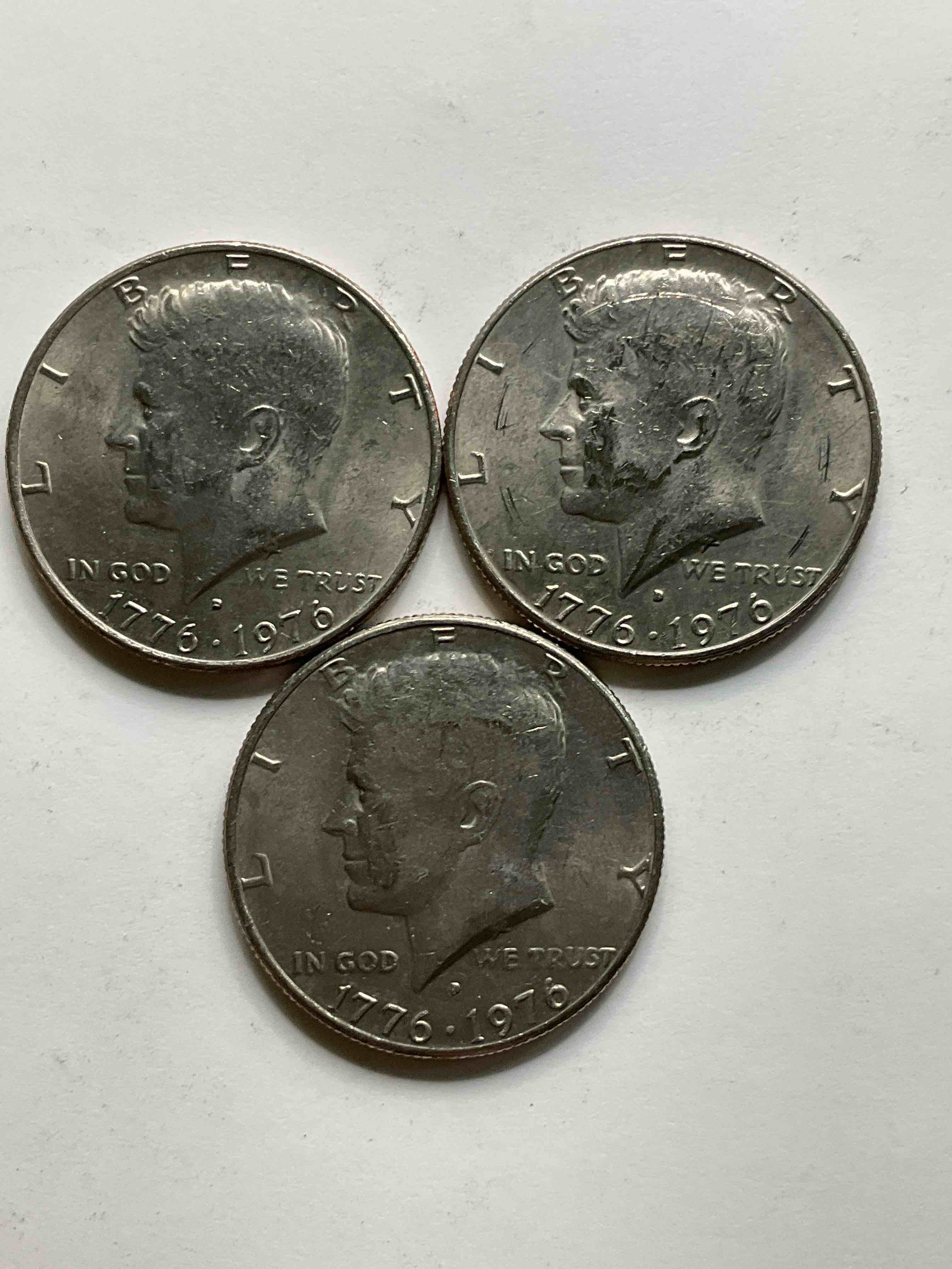1976 Bicentennial Bliss! In 1976 The U.S. Mint Produced Coins Celebrating The 200 Year Anniversary Of America. Up For Auction Are Awesome Examples Of Kennedy Half Dollar Coins Produced For This... The Infamous Half Dollar & 200 Year Anniversary Edition! Highly Desirable For Collectors! Own Pieces Of History & Get Ready For America's 250 Year Anniversary Coming Soon!