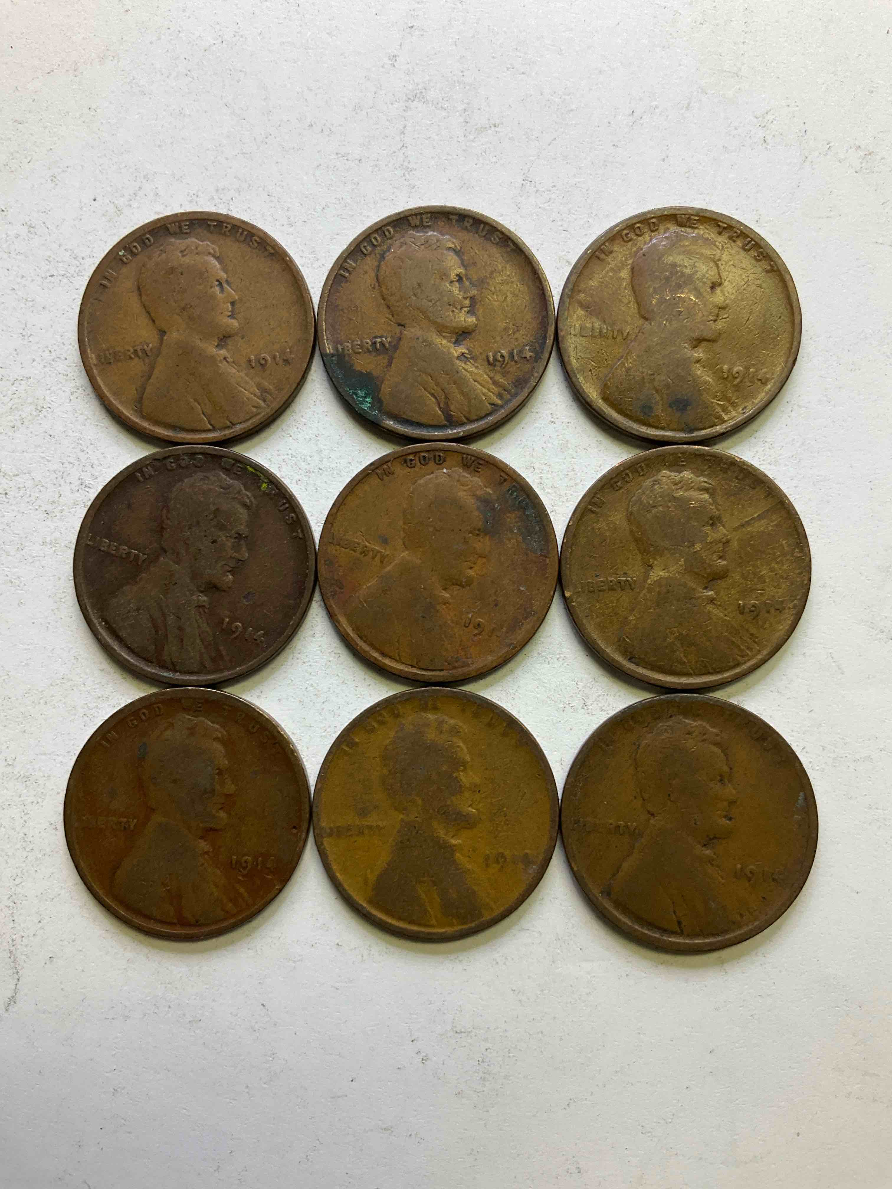 1914, A Year of Infamy! World War I History. 1914 Is The Year The World Entered World War One, Check Out These Extremely Rare 1914 Pennies, Pieces of World War I history!