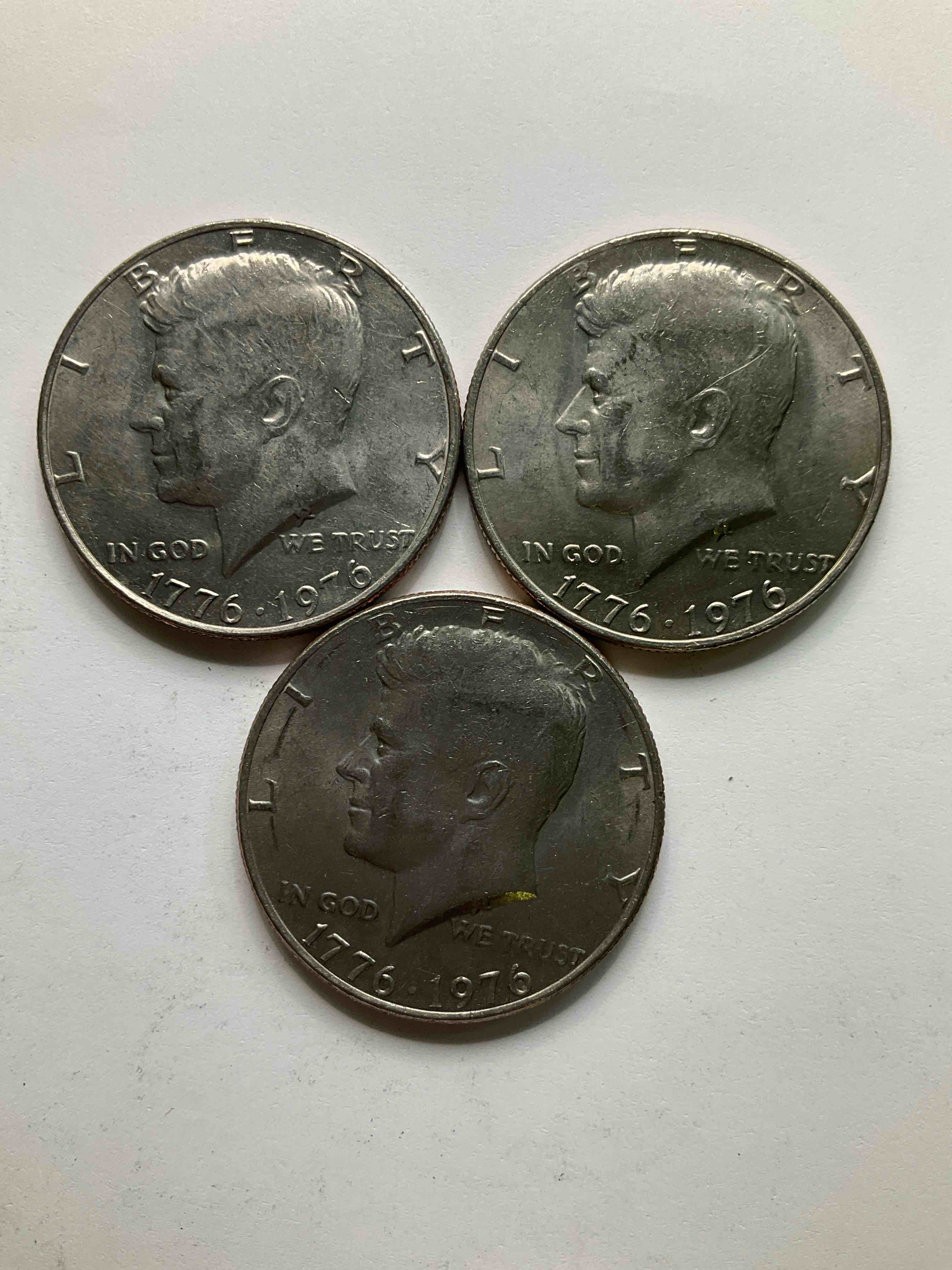 1976 Bicentennial Bliss! In 1976 The U.S. Mint Produced Coins Celebrating The 200 Year Anniversary Of America. Up For Auction Are Awesome Examples Of Kennedy Half Dollar Coins Produced For This... The Infamous Half Dollar & 200 Year Anniversary Edition! Highly Desirable For Collectors! Own Pieces Of History & Get Ready For America's 250 Year Anniversary Coming Soon!