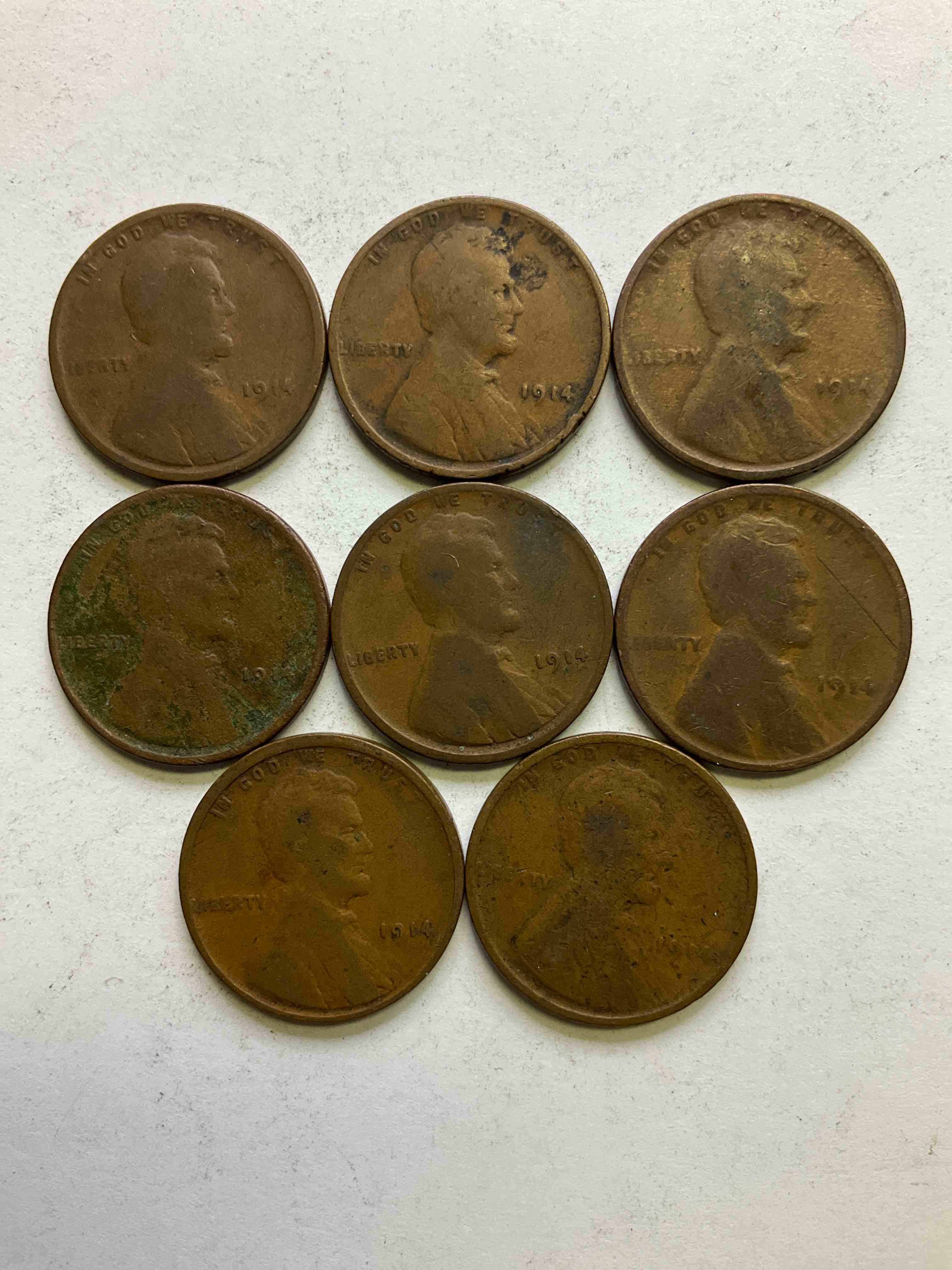 1914, A Year of Infamy! World War I History. 1914 Is The Year The World Entered World War One, Check Out These Extremely Rare 1914 Pennies, Pieces of World War I history!