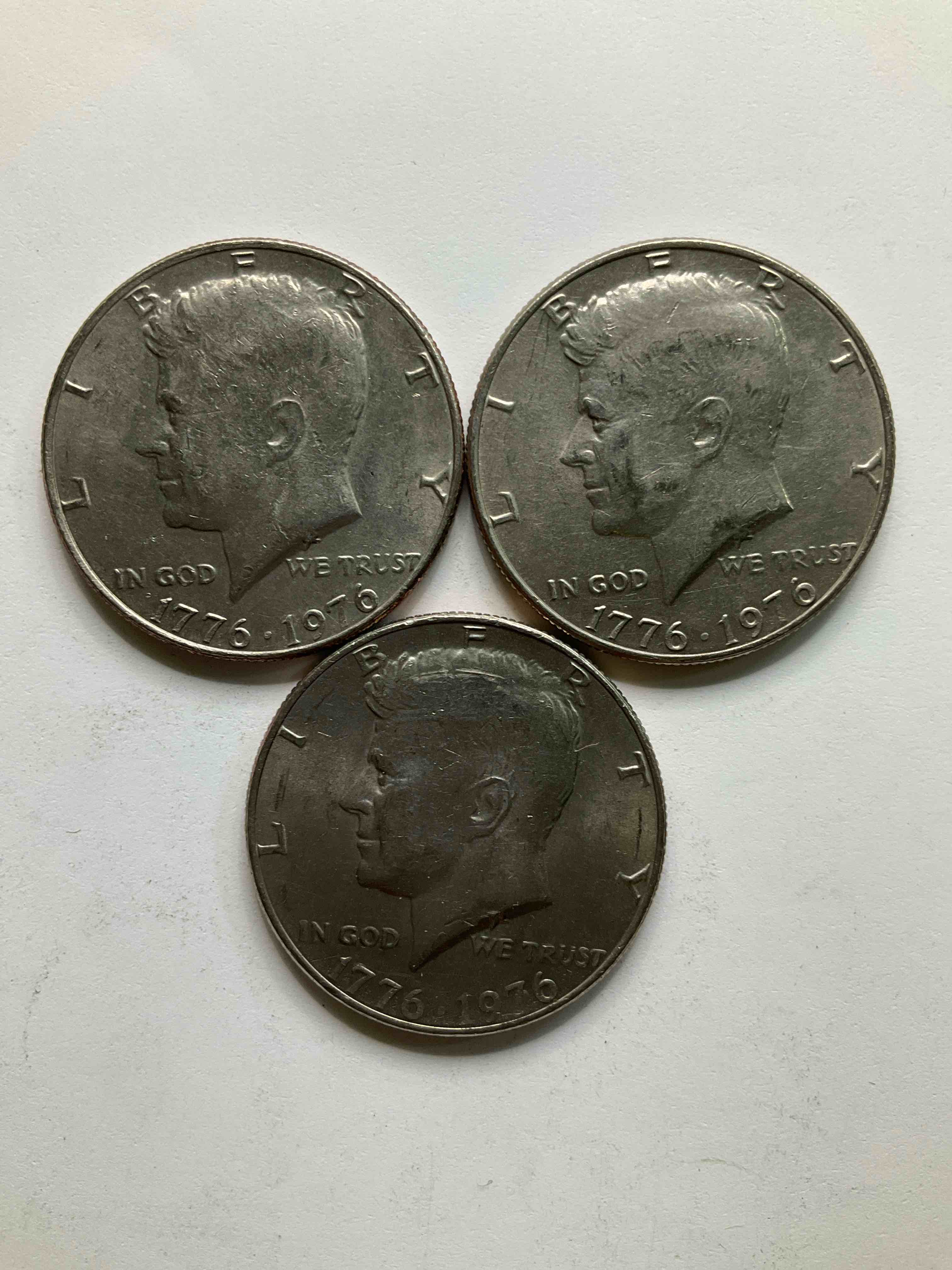 1976 Bicentennial Bliss! In 1976 The U.S. Mint Produced Coins Celebrating The 200 Year Anniversary Of America. Up For Auction Are Awesome Examples Of Kennedy Half Dollar Coins Produced For This... The Infamous Half Dollar & 200 Year Anniversary Edition! Highly Desirable For Collectors! Own Pieces Of History & Get Ready For America's 250 Year Anniversary Coming Soon!