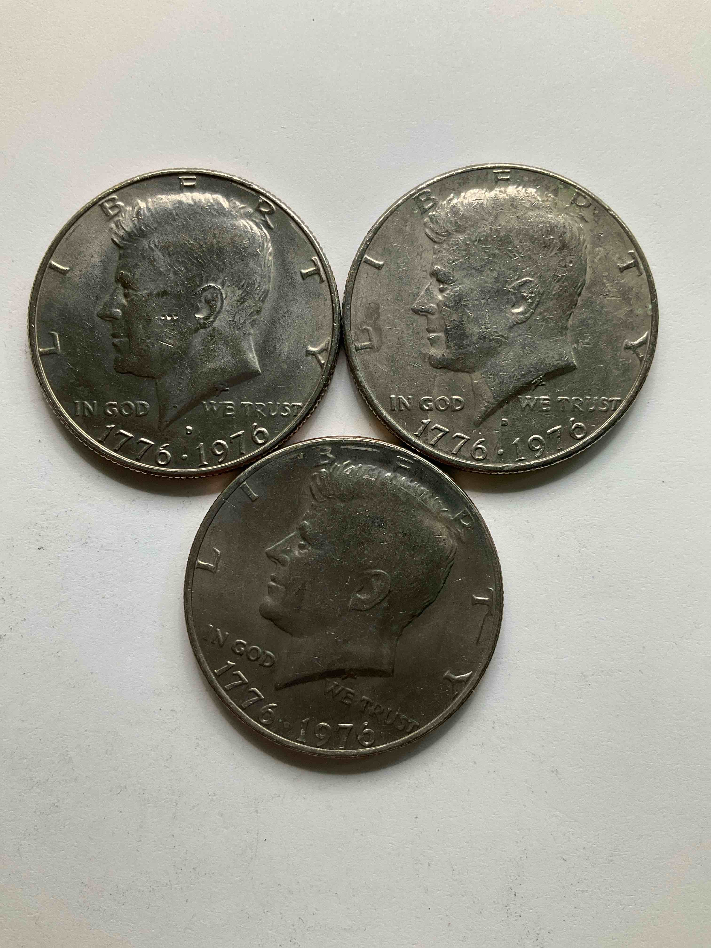 1976 Bicentennial Bliss! In 1976 The U.S. Mint Produced Coins Celebrating The 200 Year Anniversary Of America. Up For Auction Are Awesome Examples Of Kennedy Half Dollar Coins Produced For This... The Infamous Half Dollar & 200 Year Anniversary Edition! Highly Desirable For Collectors! Own Pieces Of History & Get Ready For America's 250 Year Anniversary Coming Soon!