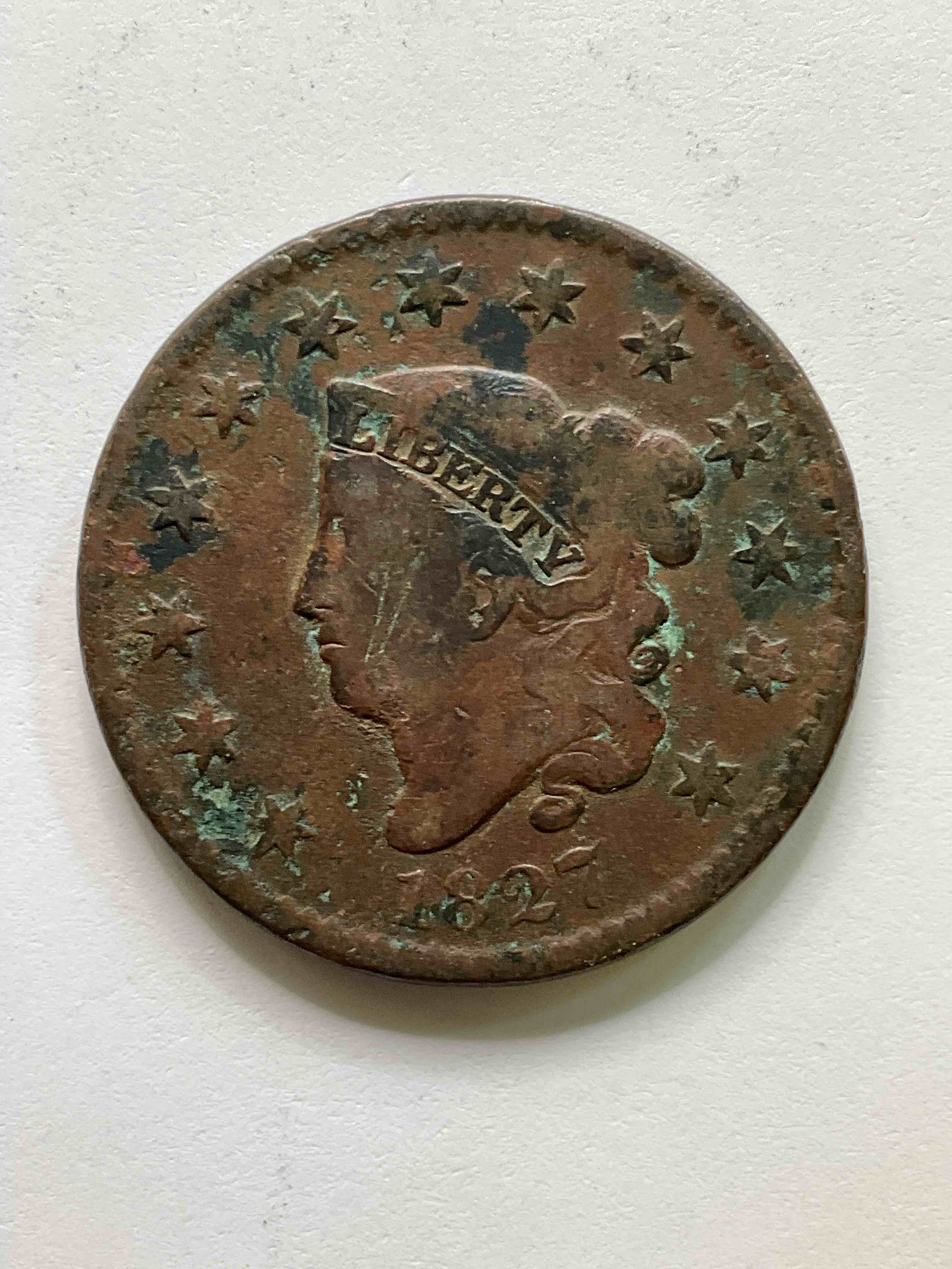 1827 Ultra Rare US One Cent Piece! These Coins Were Minted Starting In 1839 & Have Become Serious Collectors Items! This Rare One Cent Piece Is In Great Condition For The Year! 1800’s Coin, Think Of The History This Coin Has Seen! Incredible!  