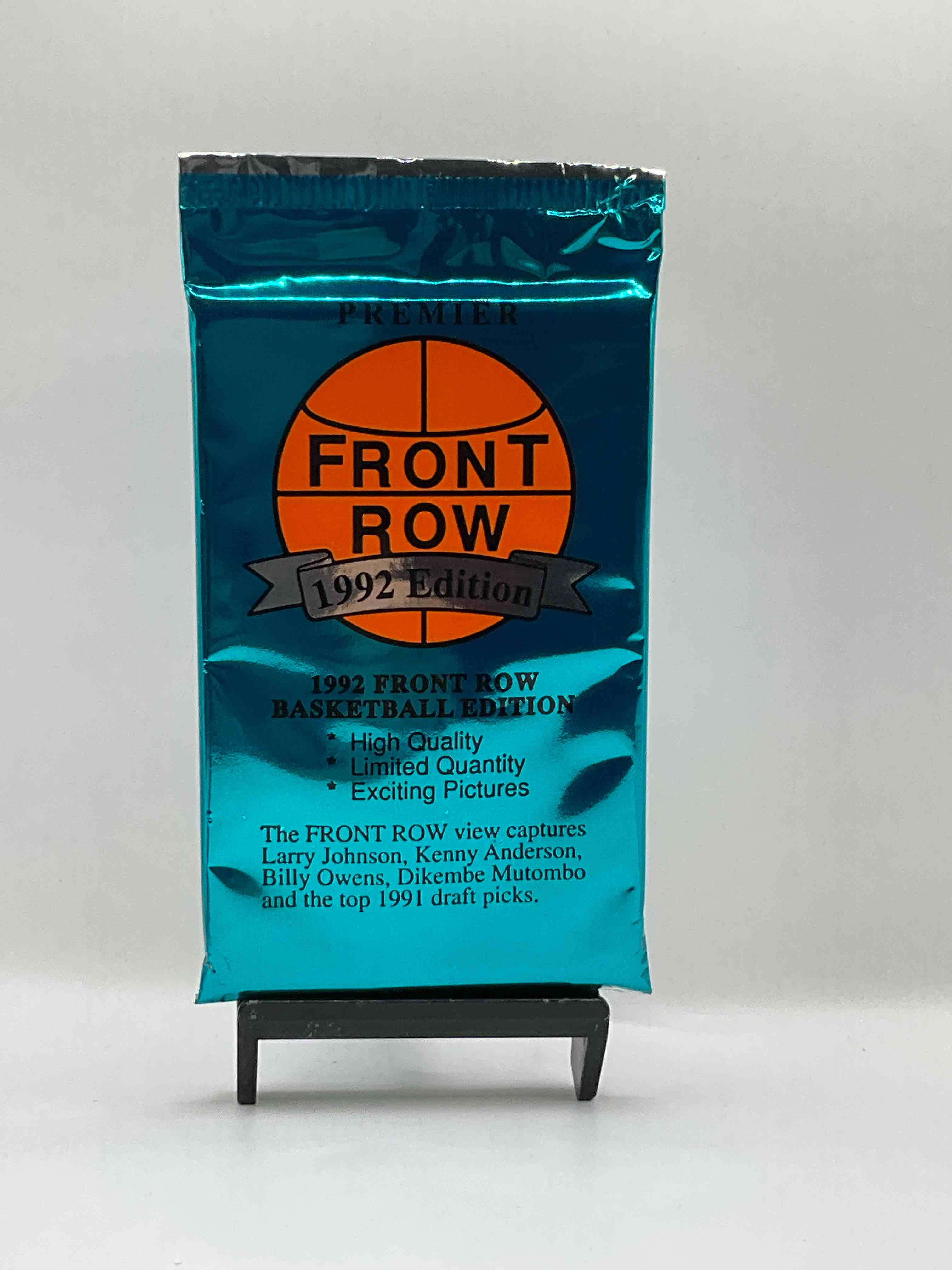1992 Retro Rarity! Here's Something You've Probably NEVER Seen! 1992 Front Row College Basketball / NBA Unopened Sealed Packs! Premiere / Glossy Edition, Direct From Sealed Original Retail Case! Front Row Was The "Original" College Jersey Card Packs Back In The Day & Has Long Been Defunct. These Cards Are Becoming Serious Collector Items Due To Their Scarcity. These Things Are Serious Throwback!Own Some Great Sports Card History & Something You'll Rarely See Again!
