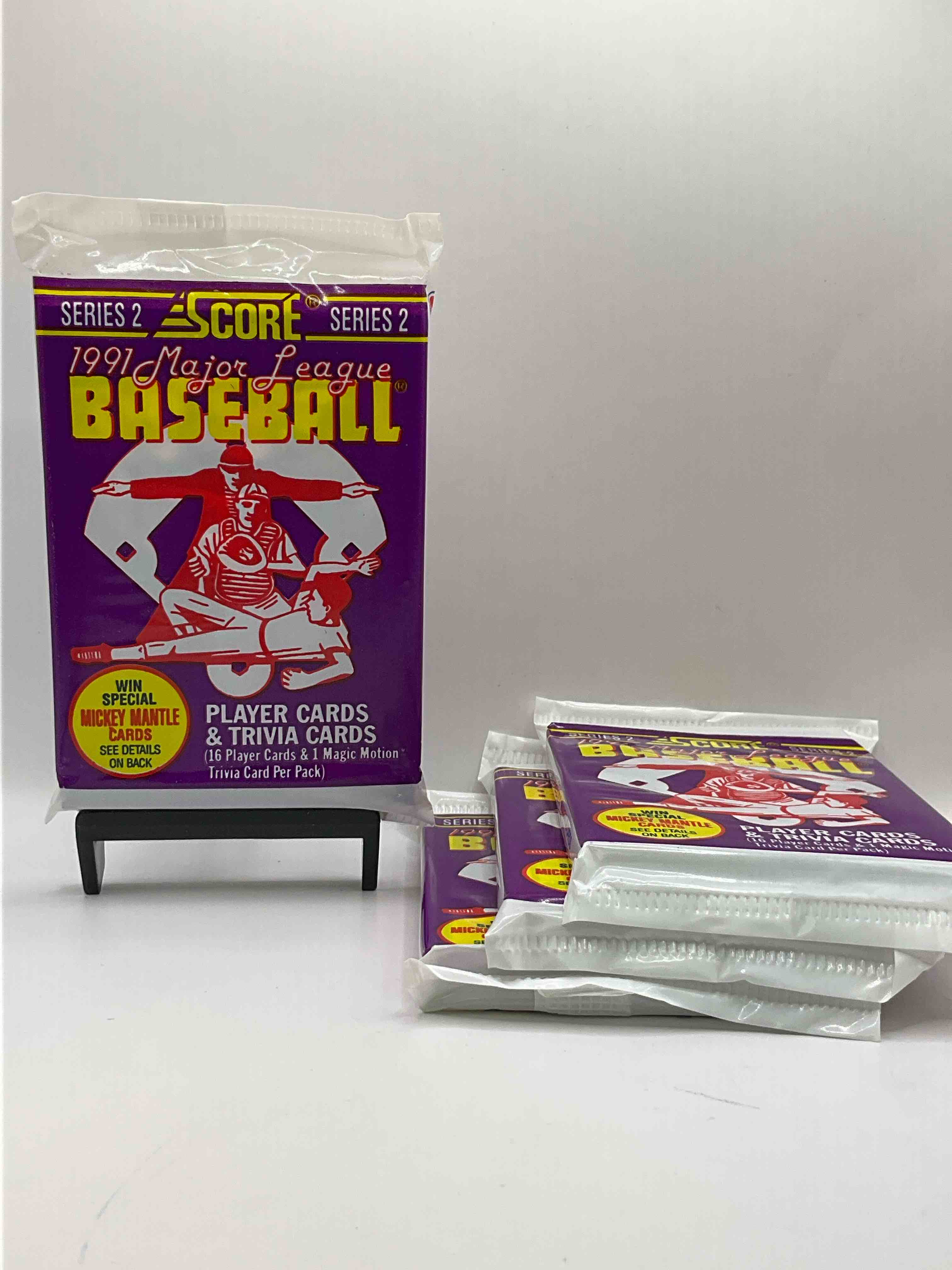 Signed Mickey Mantle!? 1991 Score Baseball Unopened Packs! 2,493 Signed Mickey Mantle Cards From This Year Out There, Fetching Big Money If Pulled! Insanely Cool & Valuable Packs With Stars & Rookies! 