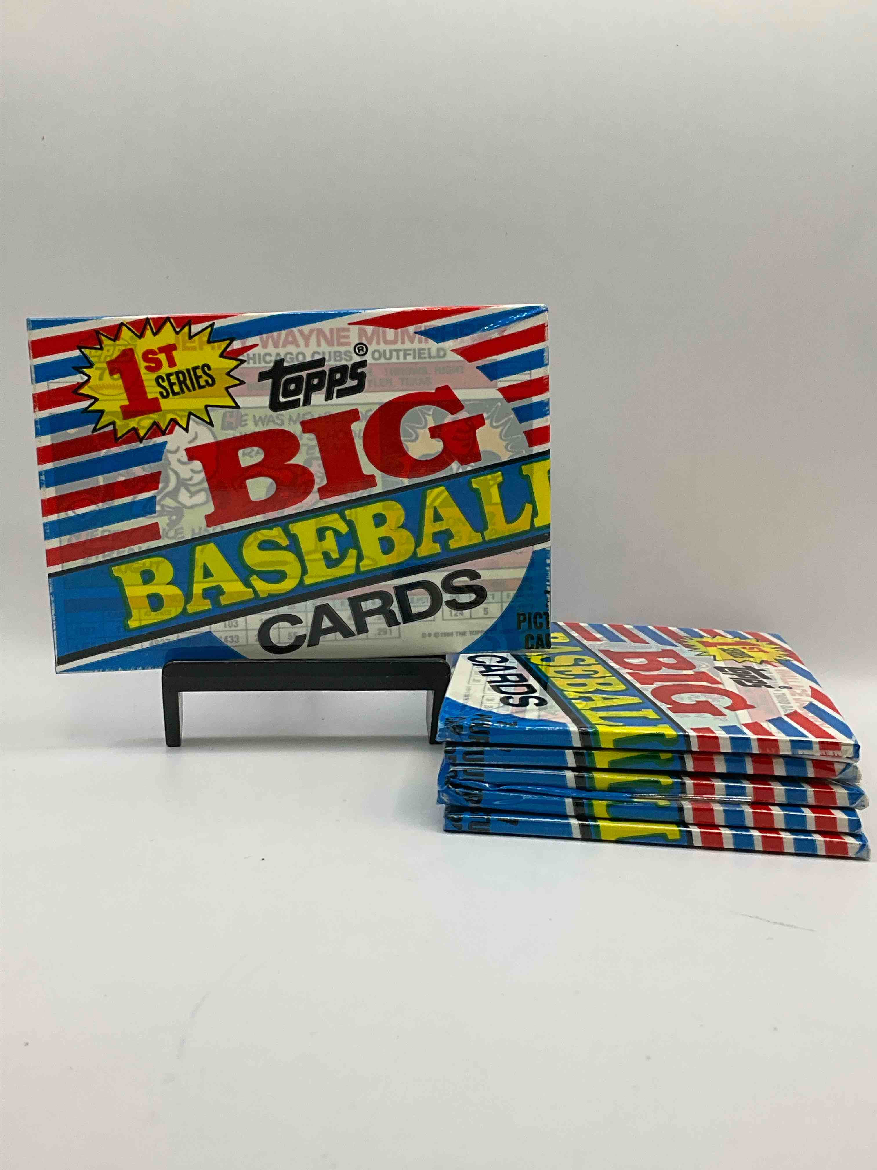 1988 Topps Big Baseball Sealed Card Packs Direct From Original Retail Case. Getting Harder & Harder To Find! Search For Bo Jackson, Roger Clemons & Tons Of 80's Stars In These Fun Cards You Rarely See!