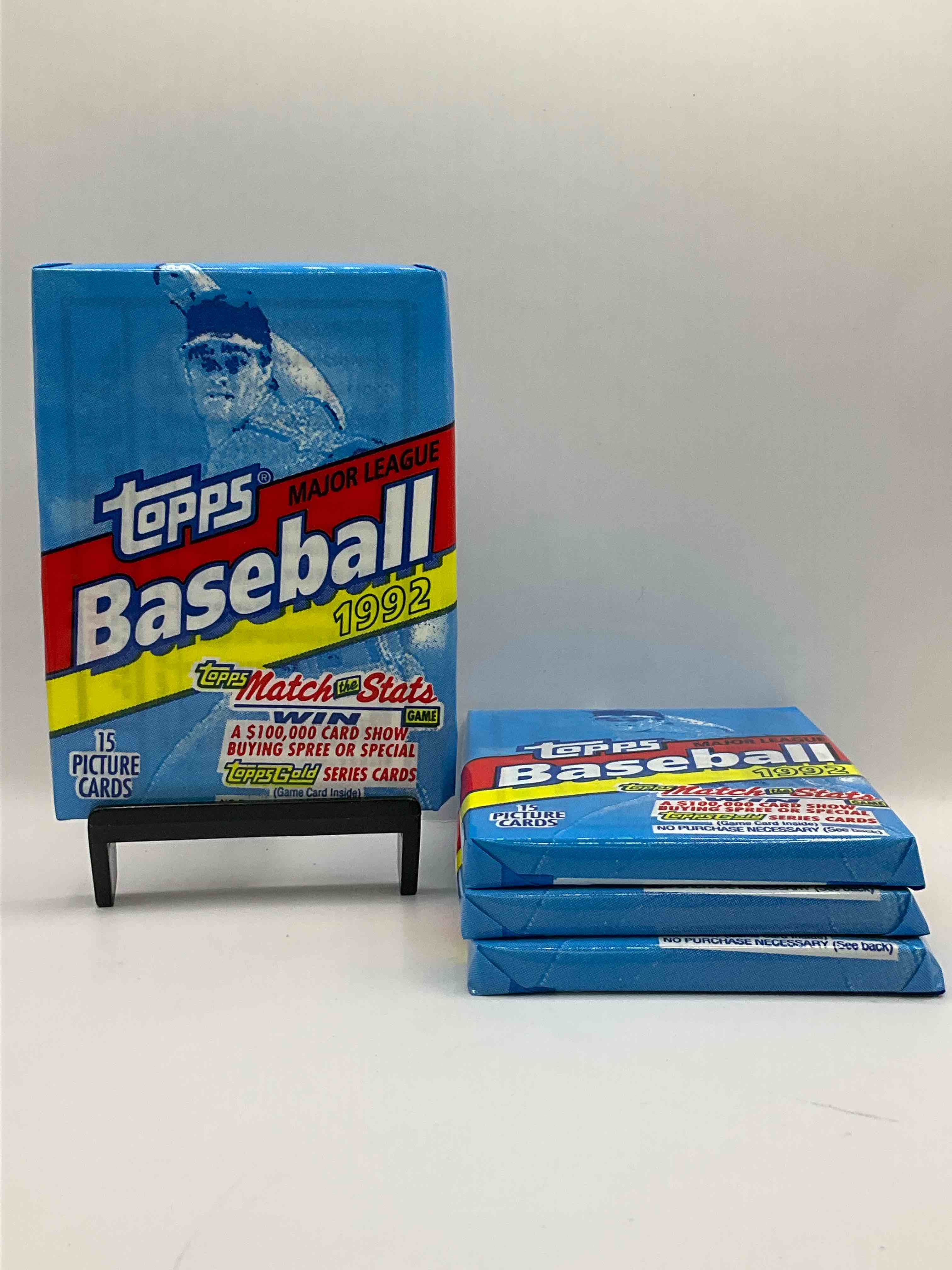 1992 Topps Baseball Gold! Rare 15 Cards Per Pack, With The Possibility For Some BIG Names Inside! Search For Nolan Ryan, Ken Griffey Jr, Don Mattingly & More! Crazy 1992 Topps Baseball Gold!