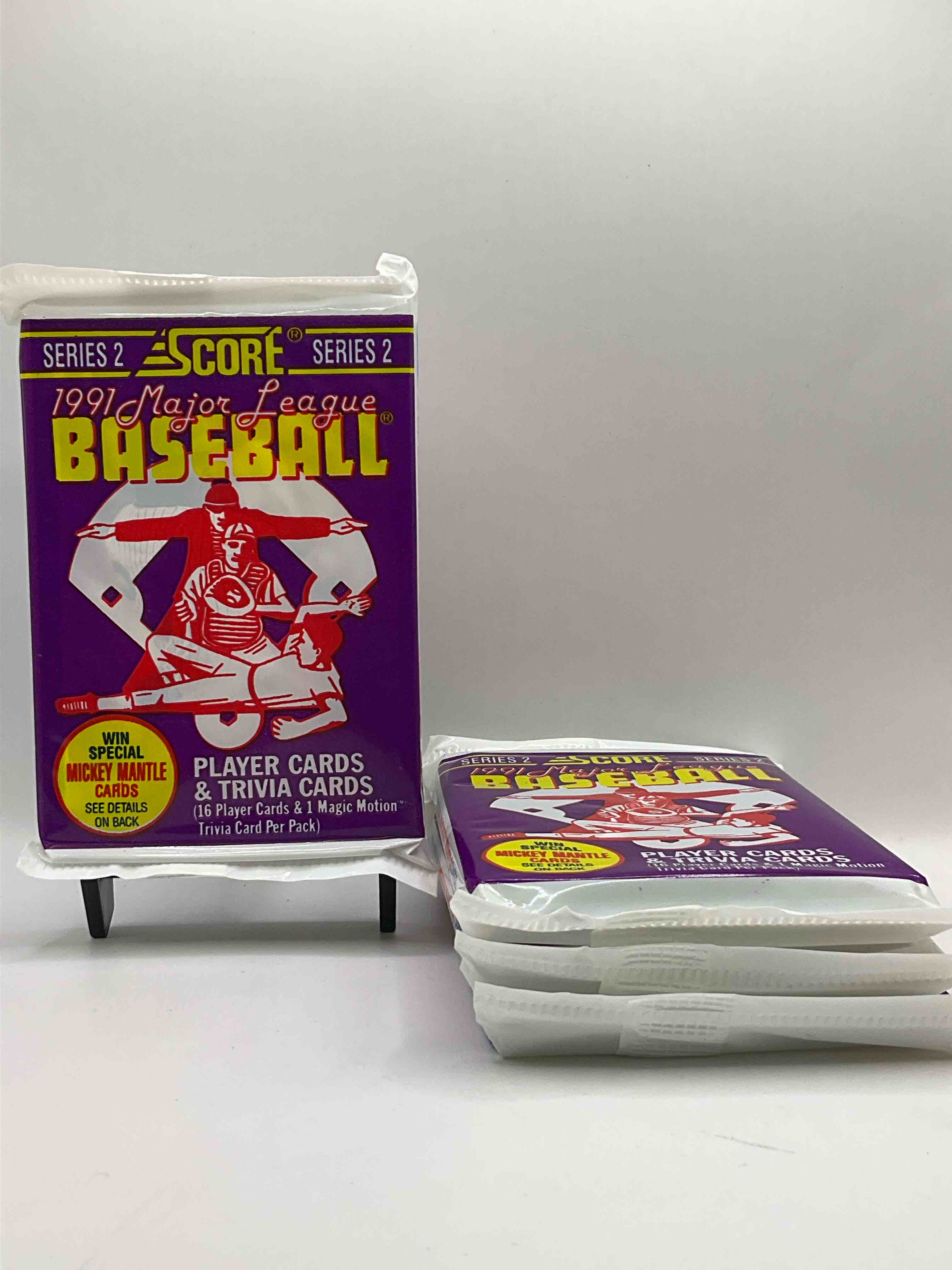 Signed Mickey Mantle!? 1991 Score Baseball Unopened Packs! 2,493 Signed Mickey Mantle Cards From This Year Out There, Fetching Big Money If Pulled! Insanely Cool & Valuable Packs With Stars & Rookies! 