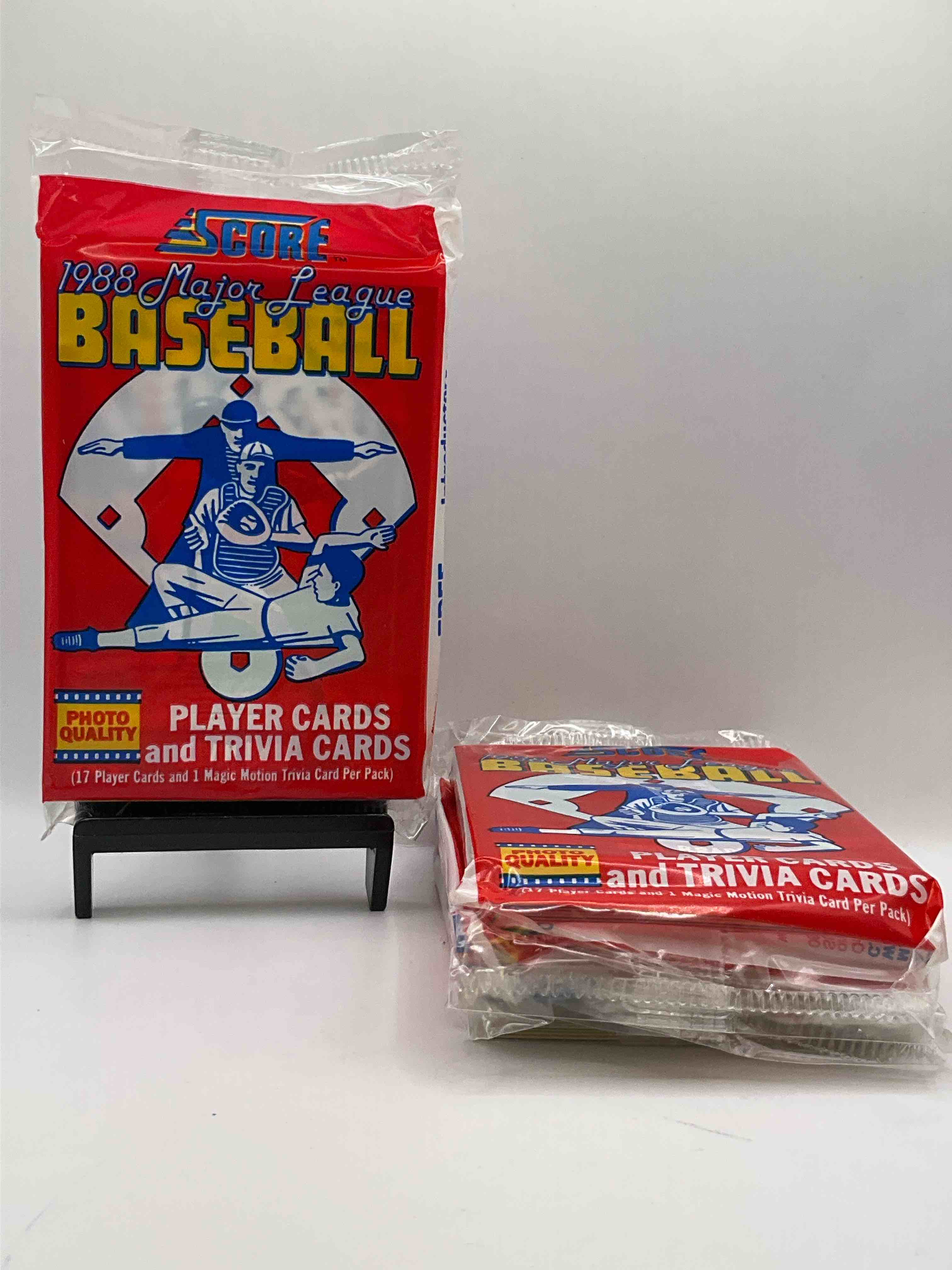 1988 Score Baseball Sealed Sports Collectible Card Pack, Direct From Original Retail Case! Search For Valuable Don Mattingly #1 & So Many Cool Nostalgic 80's Players!