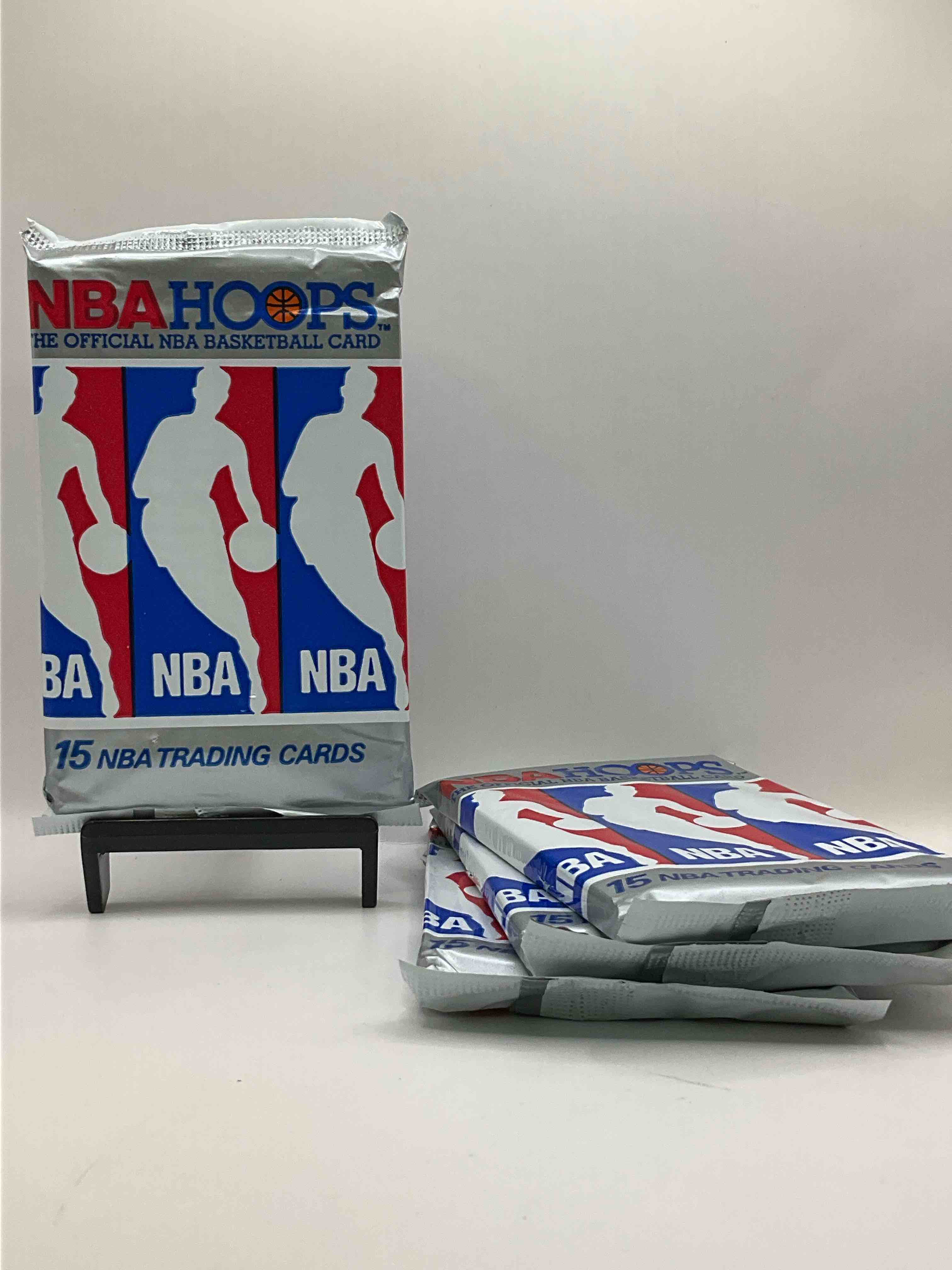 Michael Jordan!? 1990/91 NBA Hoops Unopened Sealed Trading Collectible Sports Card Pack, Direct From Original Sealed Retail Case!  Search For Early Michael Jordan #65 (PSA 10 Value $550), Jordan All Star Card, & Too Many Other Nice Cards To List!