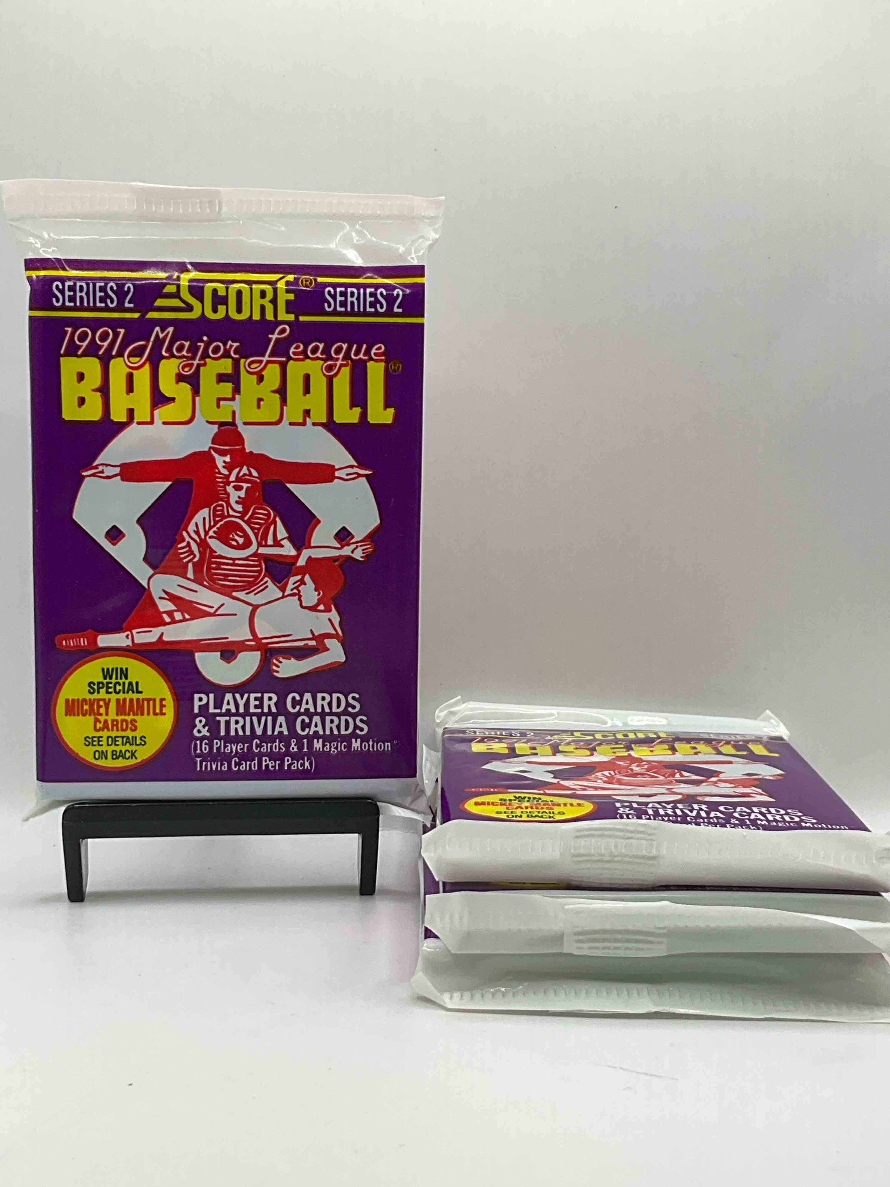 Signed Mickey Mantle!? 1991 Score Baseball Unopened Packs! 2,493 Signed Mickey Mantle Cards From This Year Out There, Fetching Big Money If Pulled! Insanely Cool & Valuable Packs With Stars & Rookies! 