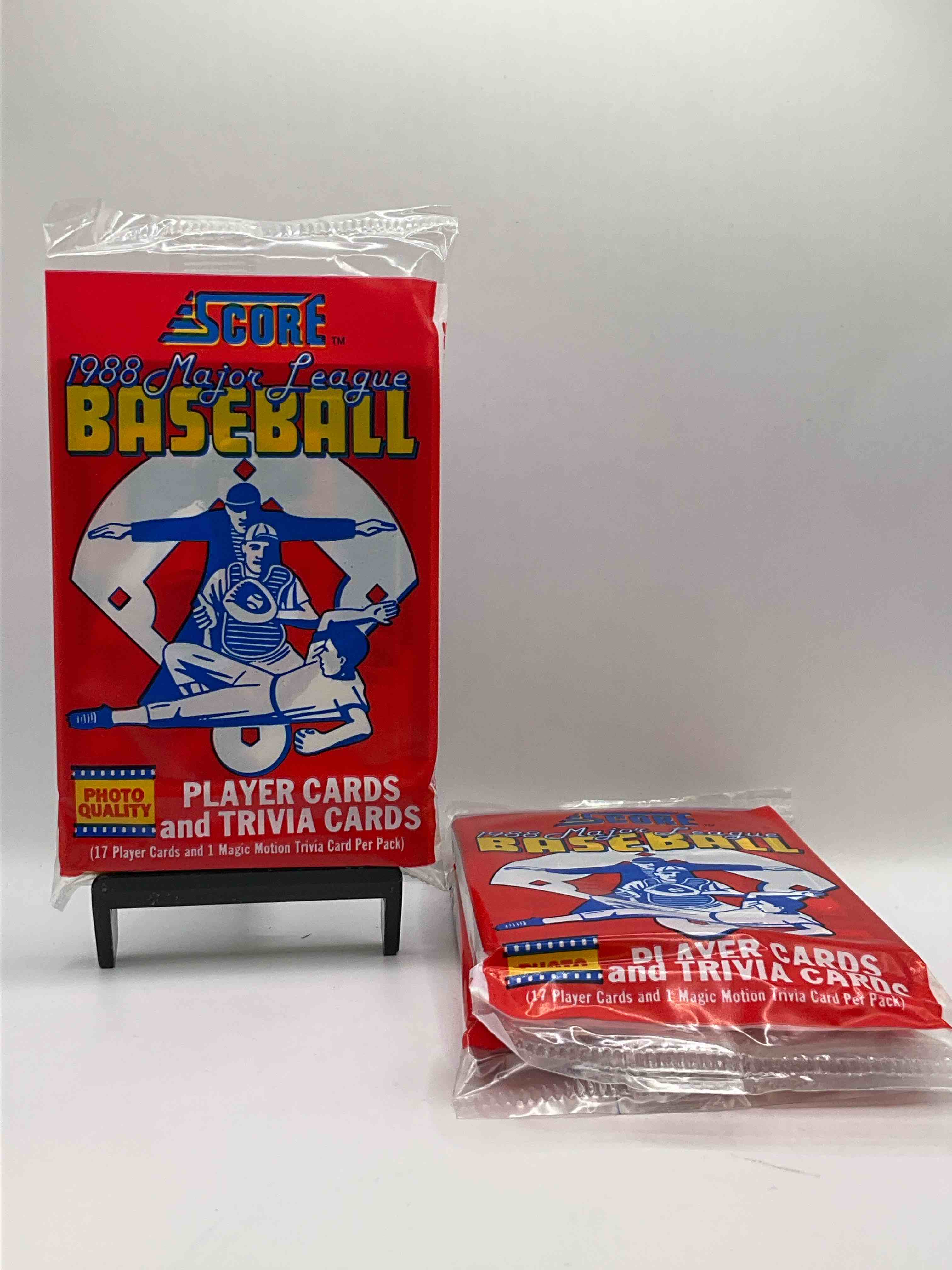 1988 Score Baseball Sealed Sports Collectible Card Pack, Direct From Original Retail Case! Search For Valuable Don Mattingly #1 & So Many Cool Nostalgic 80's Players!