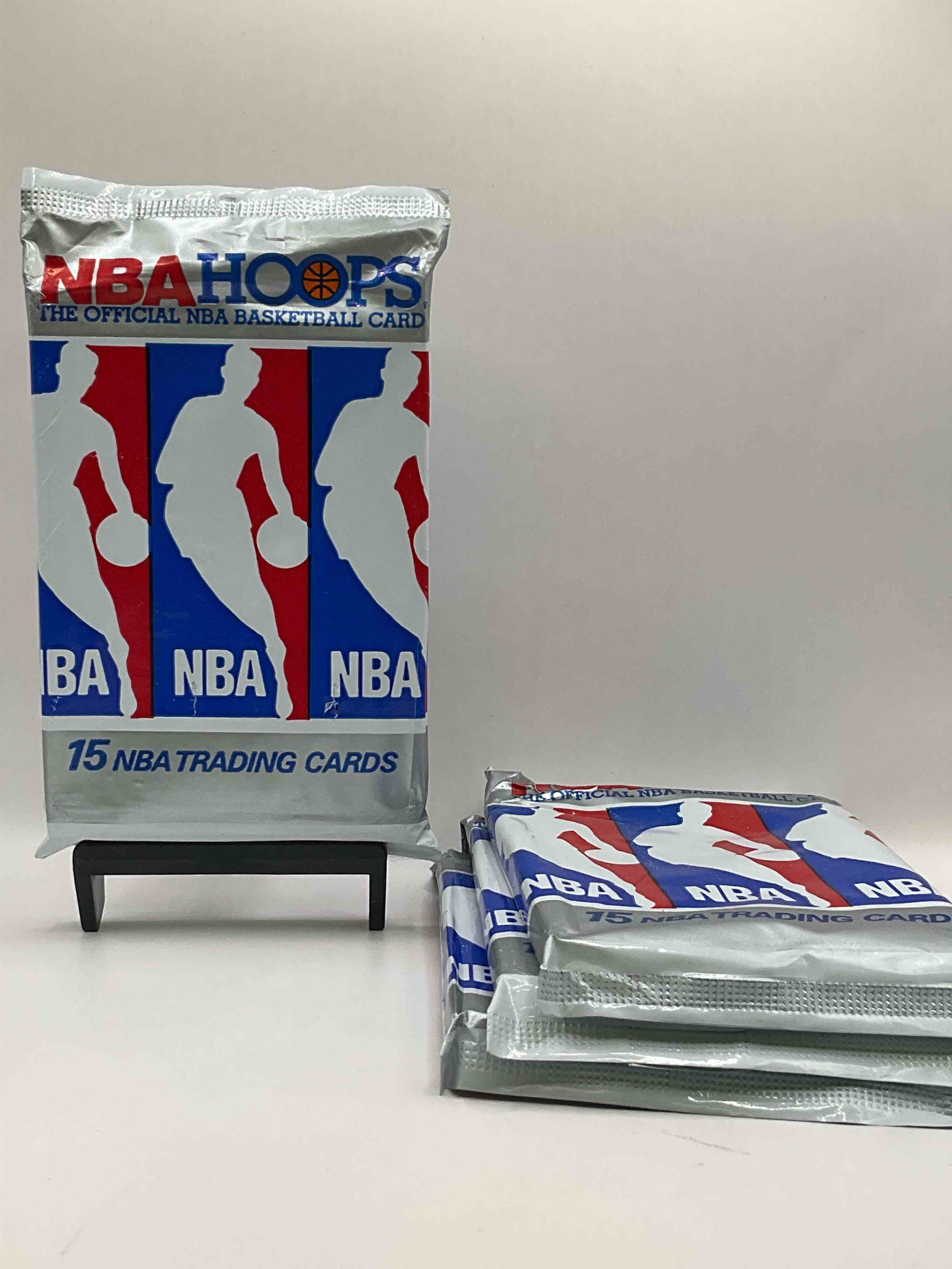 Michael Jordan!? 1990/91 NBA Hoops Unopened Sealed Trading Collectible Sports Card Pack, Direct From Original Sealed Retail Case!  Search For Early Michael Jordan #65 (PSA 10 Value $550), Jordan All Star Card, & Too Many Other Nice Cards To List!