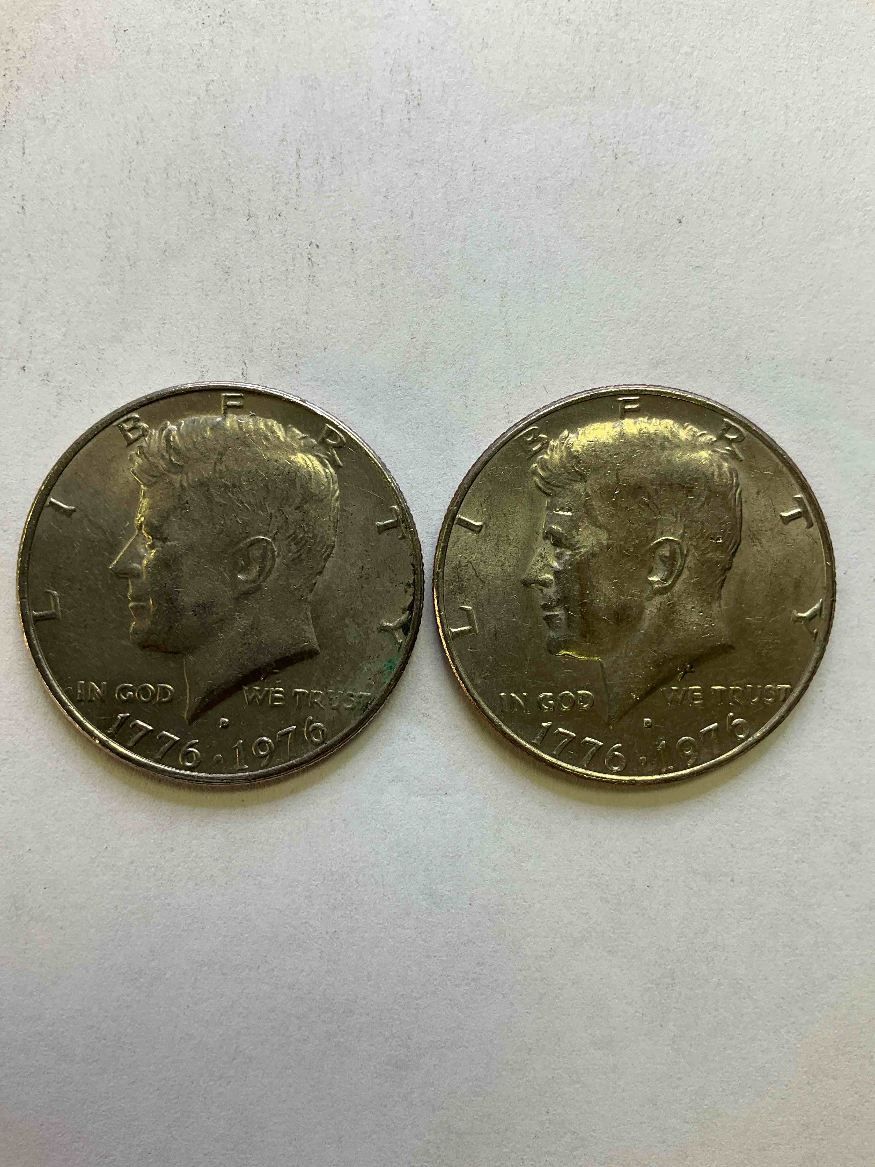 1976 Bicentennial Bliss! In 1976 The U.S. Mint Produced Coins Celebrating The 200 Year Anniversary Of America. Up For Auction Are Awesome Examples Of Kennedy Half Dollar Coins Produced For This... The Infamous Half Dollar & 200 Year Anniversary Edition! Highly Desirable For Collectors! Own Pieces Of History & Get Ready For America's 250 Year Anniversary Coming Soon!