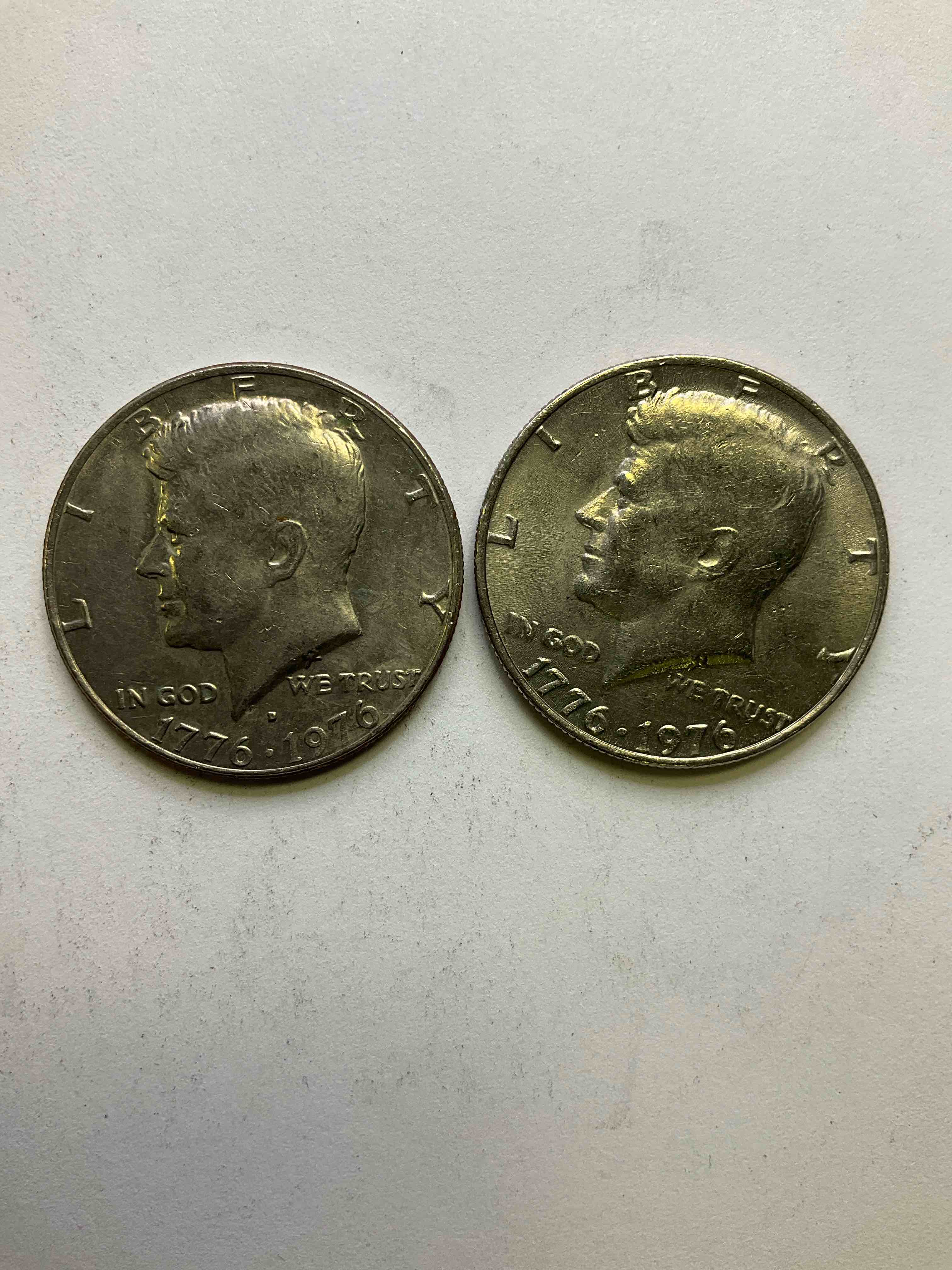 1976 Bicentennial Bliss! In 1976 The U.S. Mint Produced Coins Celebrating The 200 Year Anniversary Of America. Up For Auction Are Awesome Examples Of Kennedy Half Dollar Coins Produced For This... The Infamous Half Dollar & 200 Year Anniversary Edition! Highly Desirable For Collectors! Own Pieces Of History & Get Ready For America's 250 Year Anniversary Coming Soon!