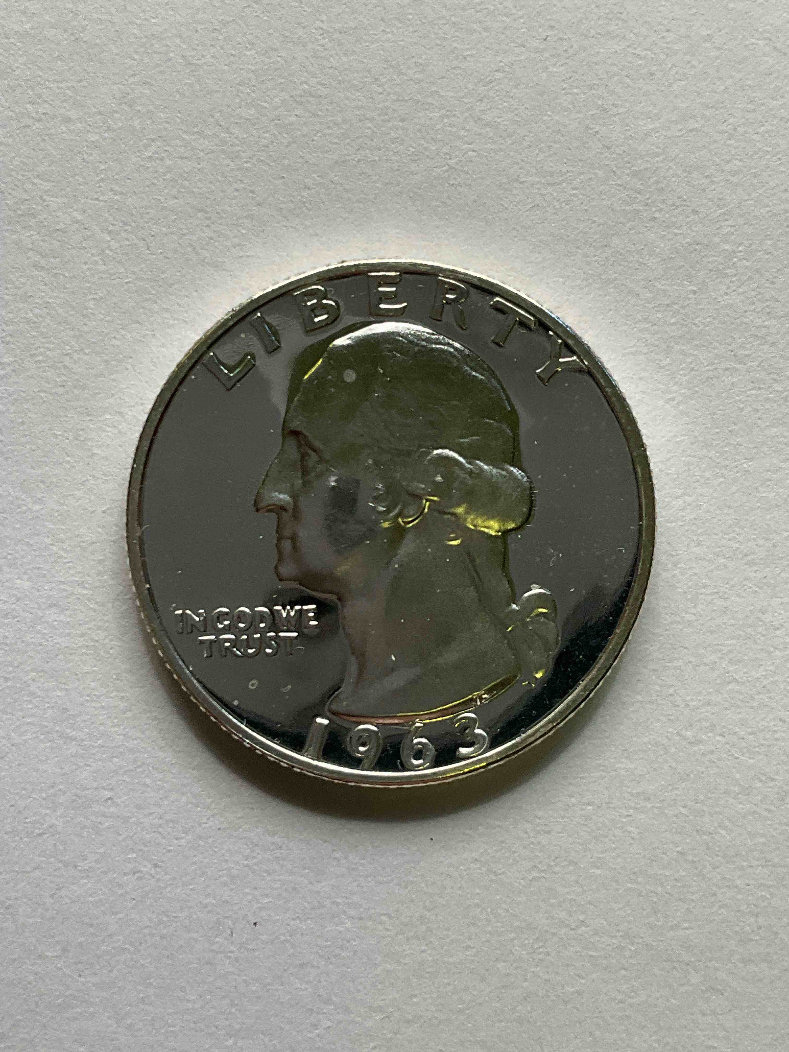 George Washington Brilliant Uncirculated Silver! Pre 1965 U.S. Quarter Dollar Coins Were Actually Silver, Here Are two Great Examples Of Awesome, Pristine George Washington Silver Quarters, Stunning & Uncirculated! Rare 1963 Mint! Great For Investing In Precious Metals! These Coins Were Minted At 90% Silver and 10% Copper, Giving Them A Net Weight Of .18084 Ounces Of Pure Silver Per Coin! Very Hard To Find Uncirculated, Stunning! Invest In Fine U.S. Silver!