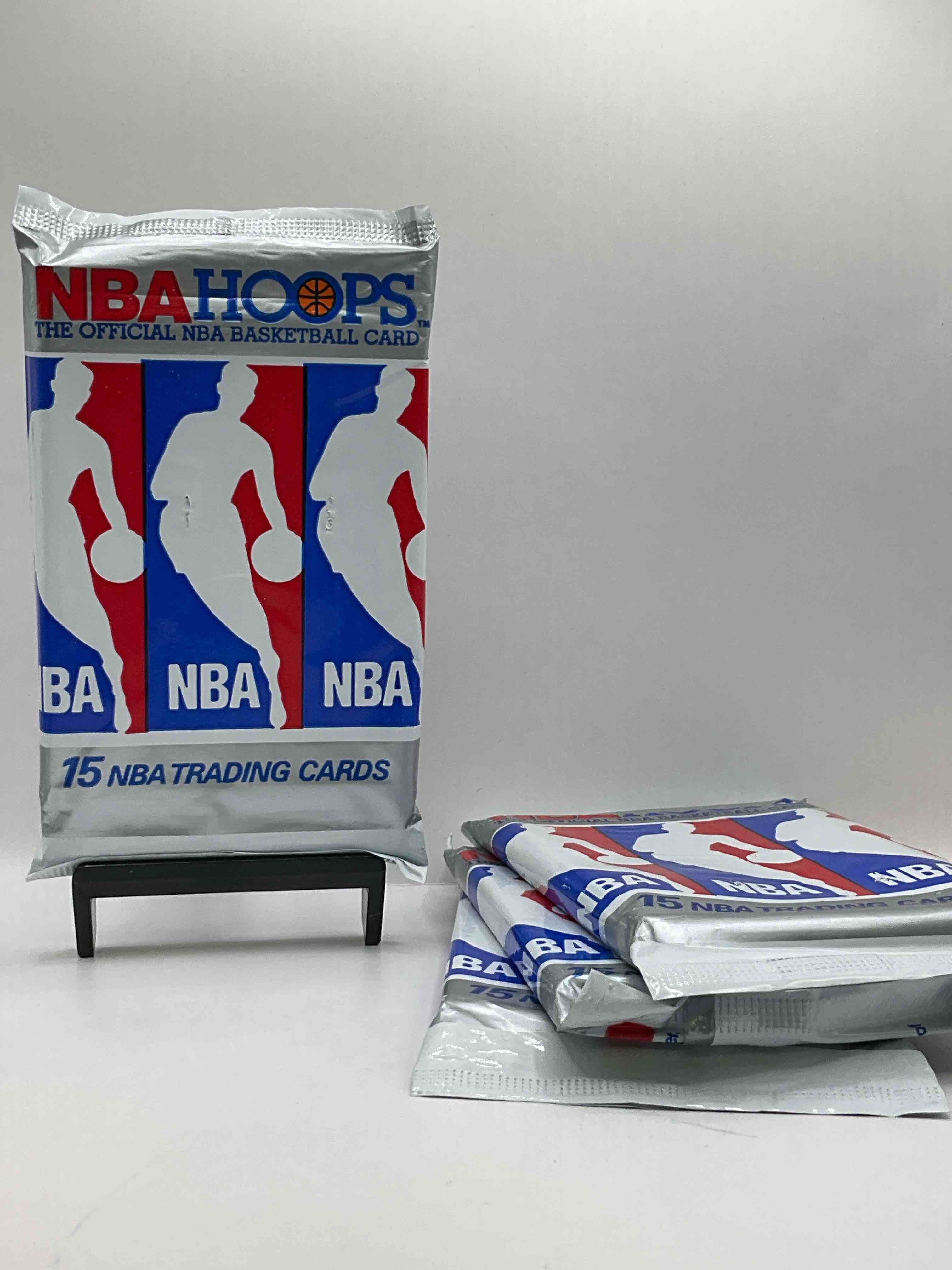 Michael Jordan!? 1990/91 NBA Hoops Unopened Sealed Trading Collectible Sports Card Pack, Direct From Original Sealed Retail Case!  Search For Early Michael Jordan #65 (PSA 10 Value $550), Jordan All Star Card, & Too Many Other Nice Cards To List!